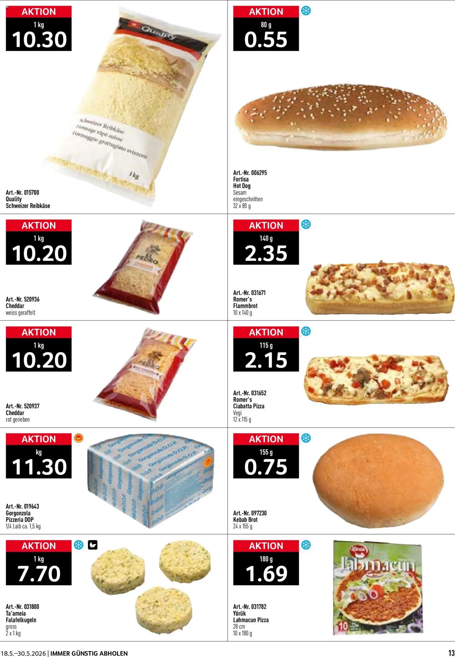 Prodega aktionen Take Away (2026-05-18 - 2026-05-30)