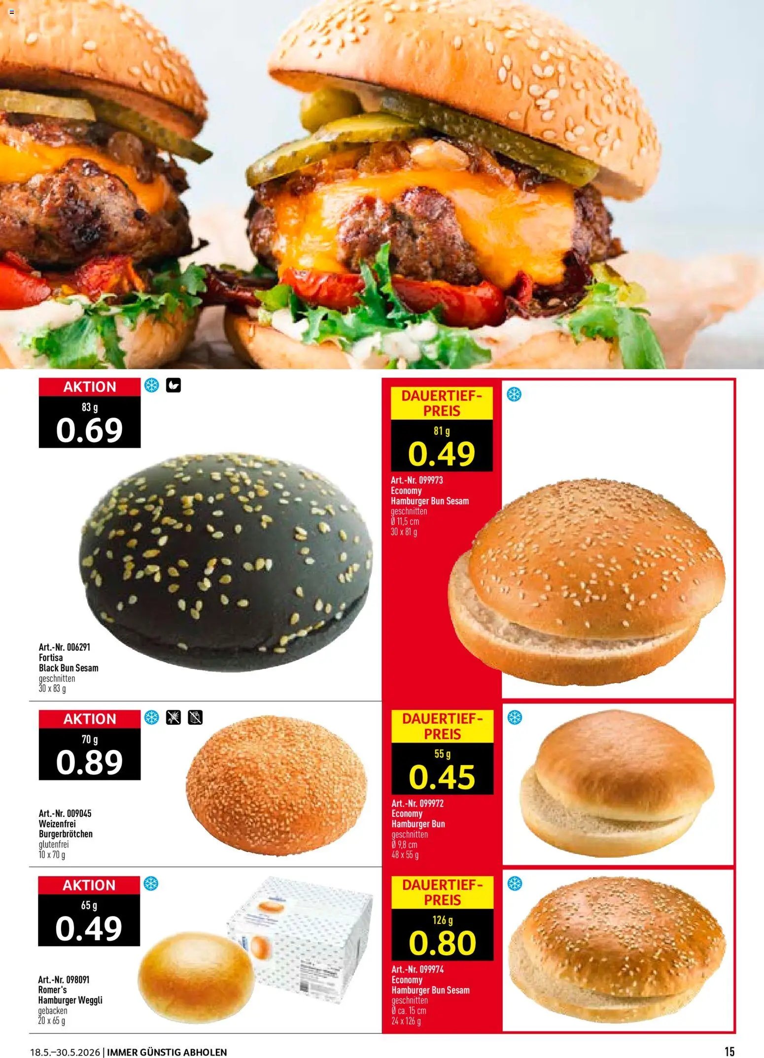 Prodega aktionen Take Away (2026-05-18 - 2026-05-30)