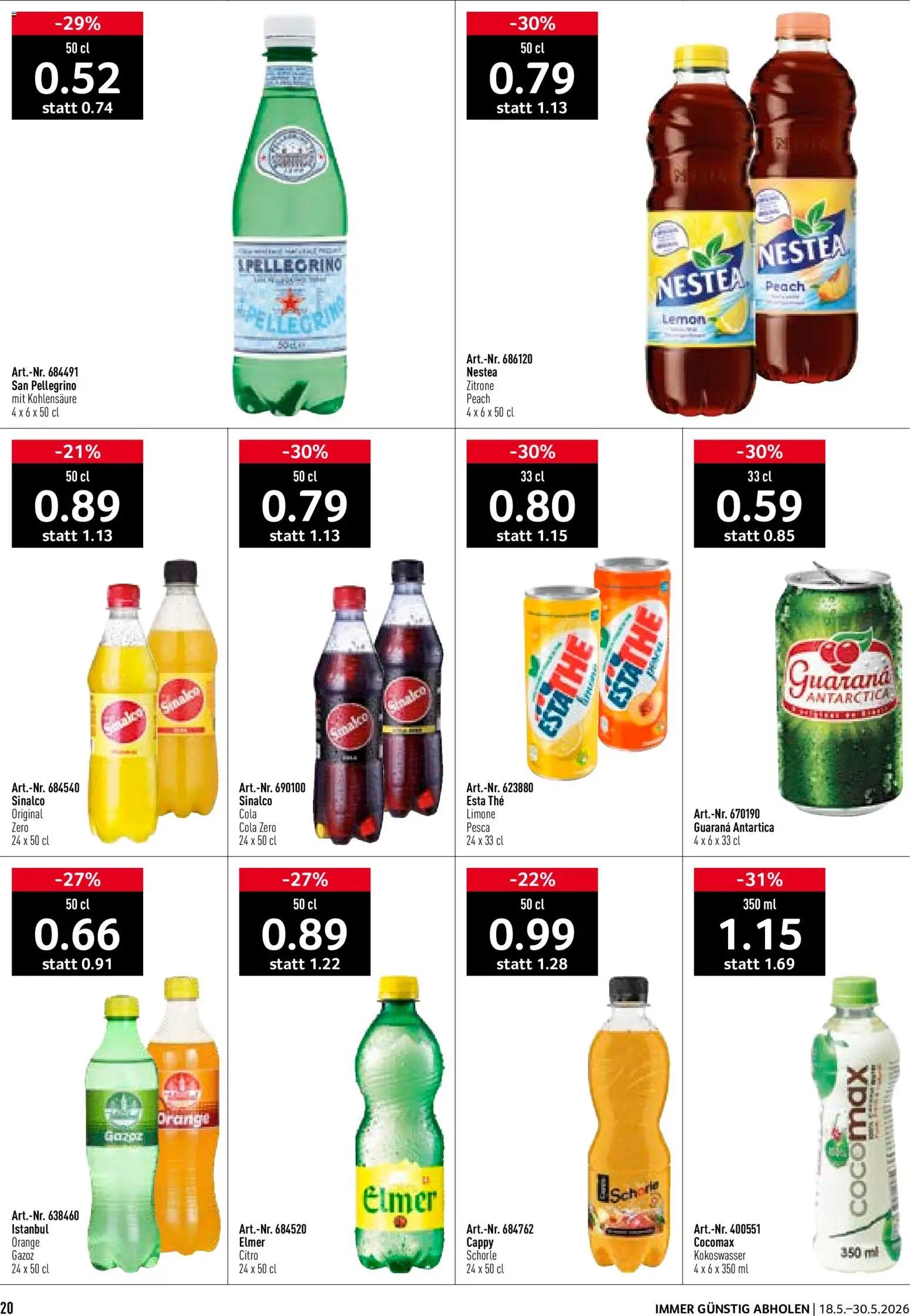 Prodega aktionen Take Away (2026-05-18 - 2026-05-30)