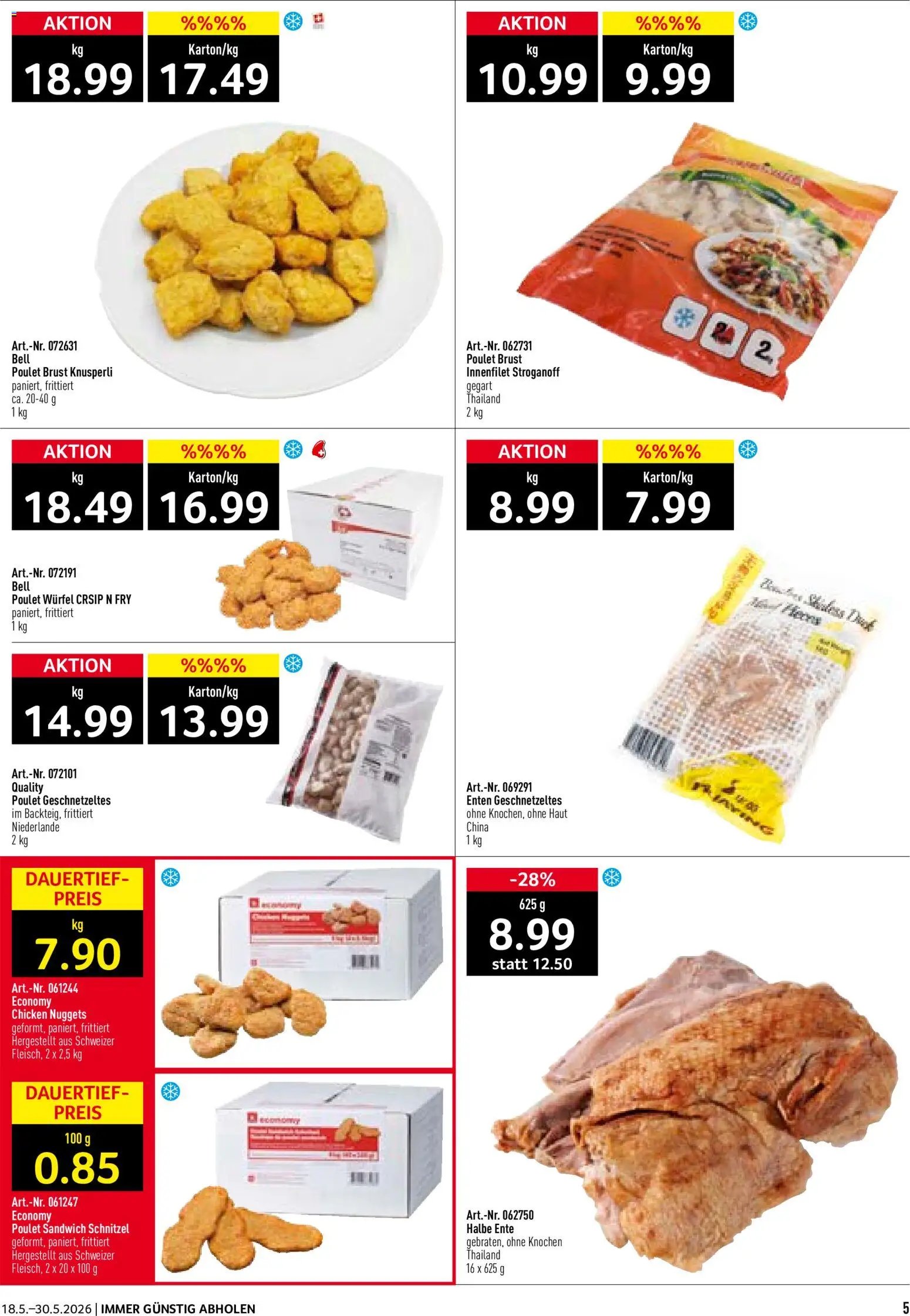Prodega aktionen Take Away (2026-05-18 - 2026-05-30)