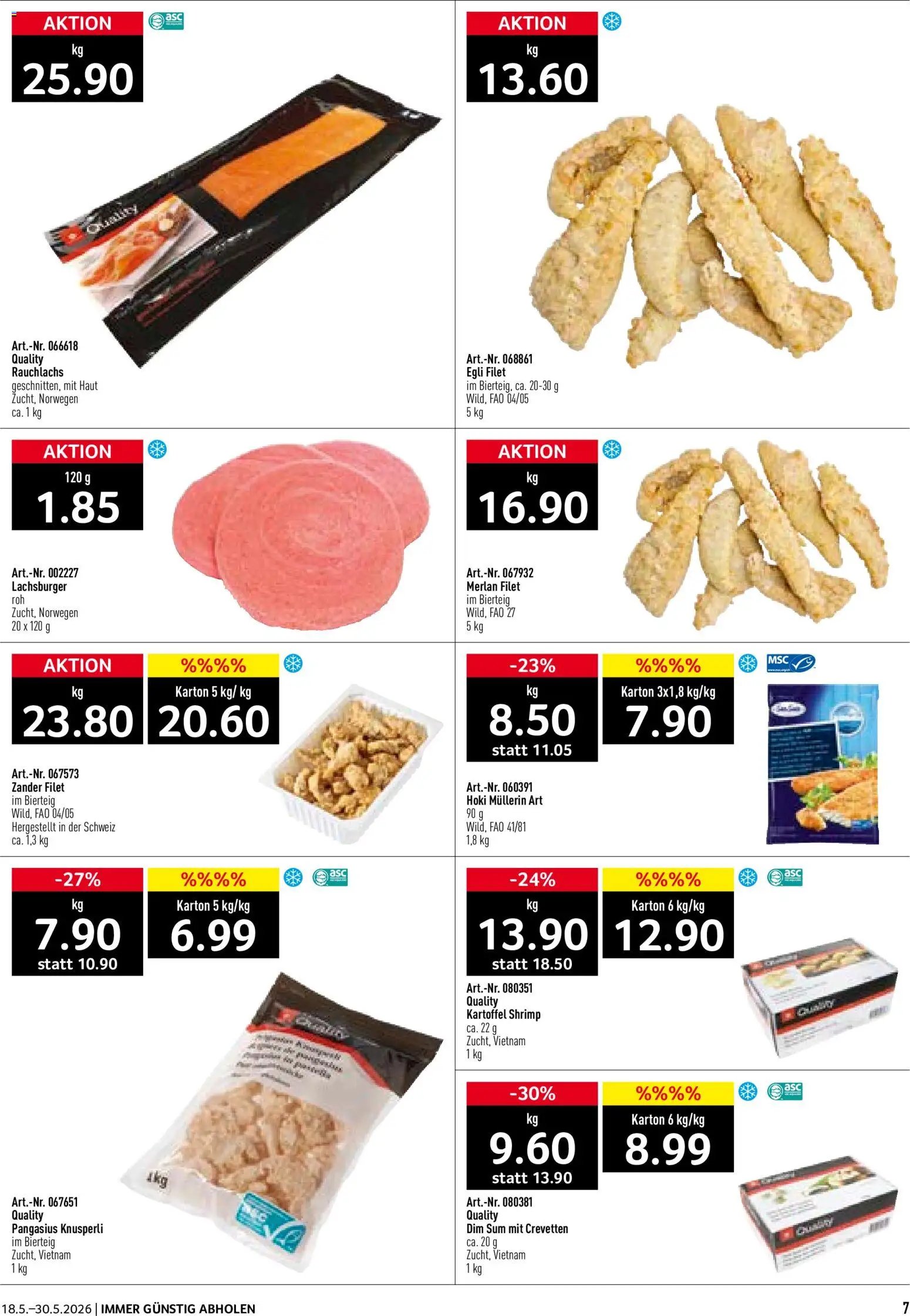 Prodega aktionen Take Away (2026-05-18 - 2026-05-30)