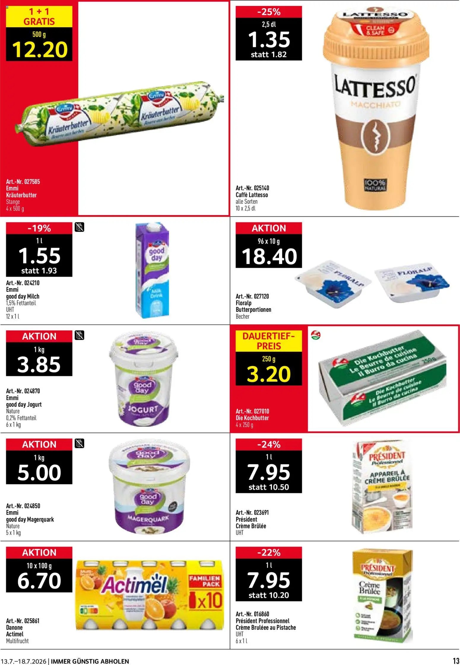 Prodega aktionen