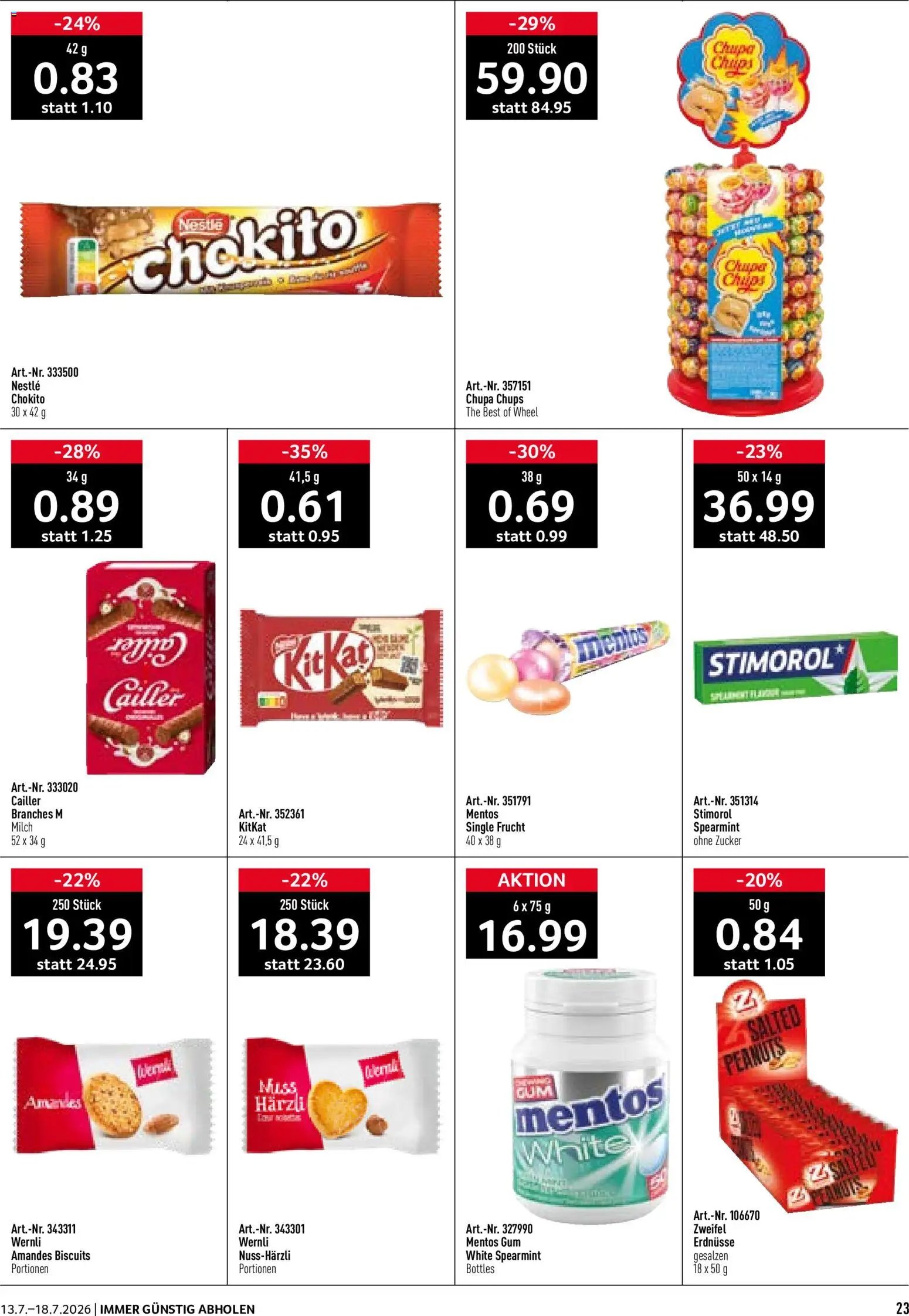 Prodega aktionen