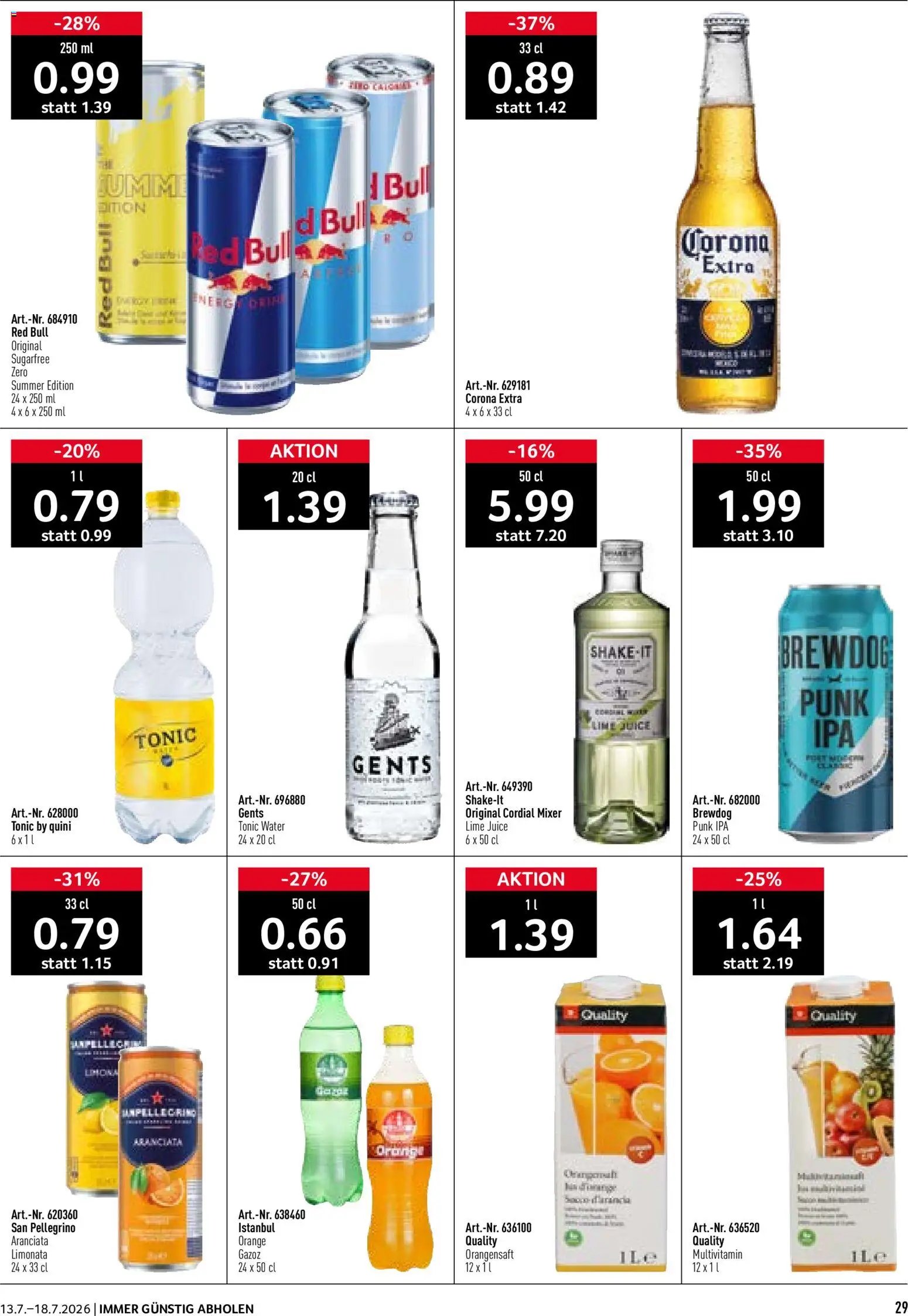 Prodega aktionen