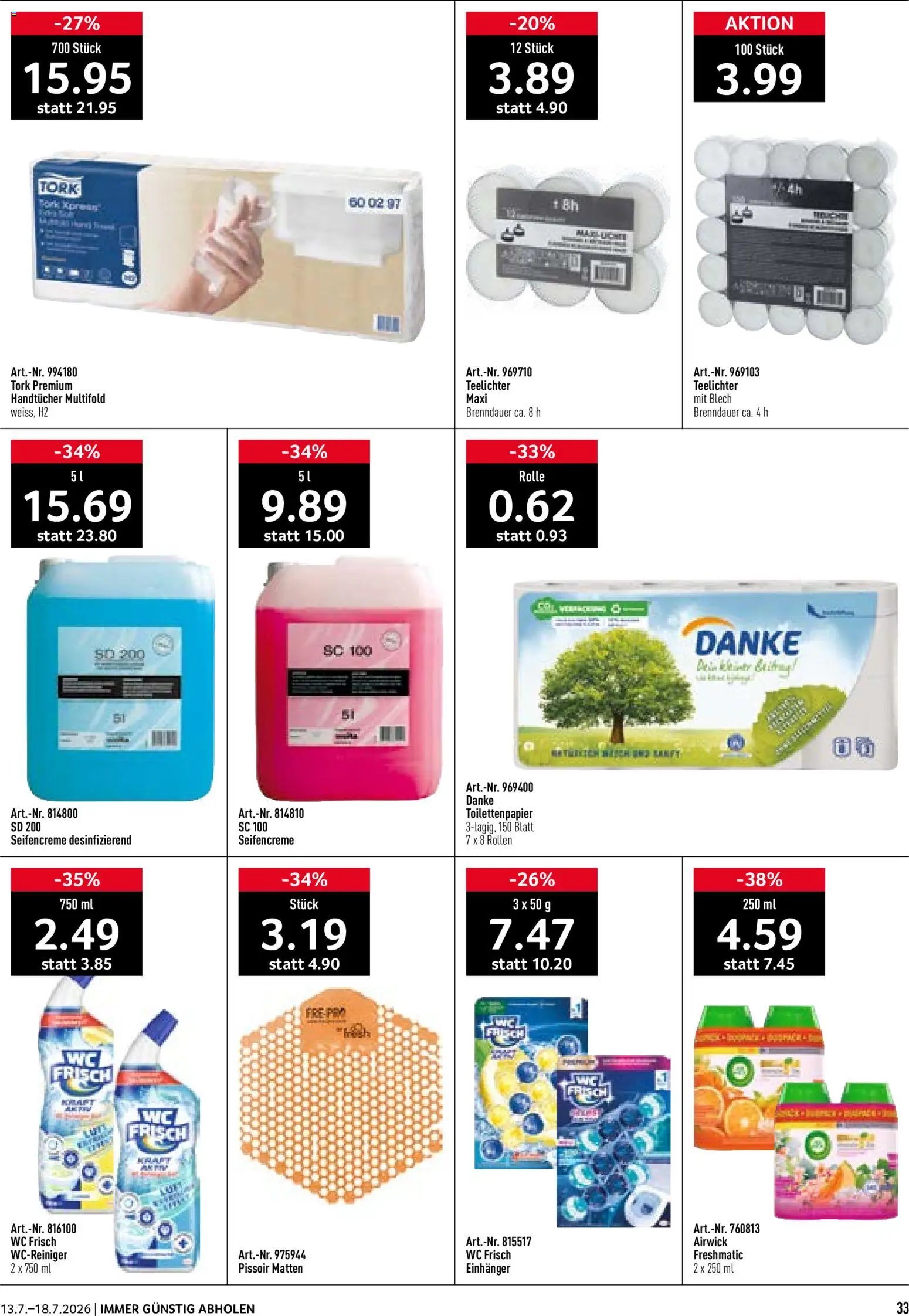 Prodega aktionen