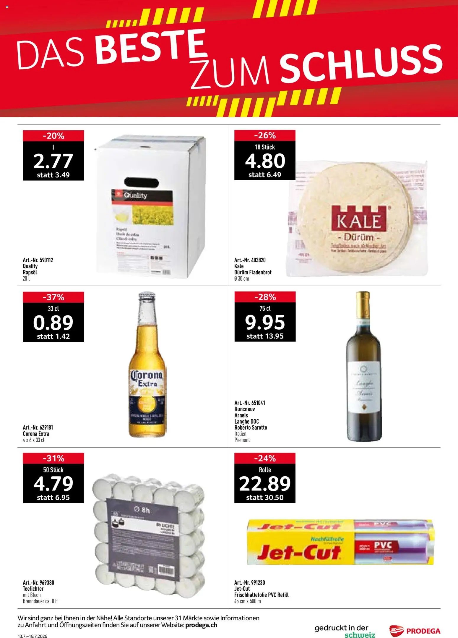 Prodega aktionen