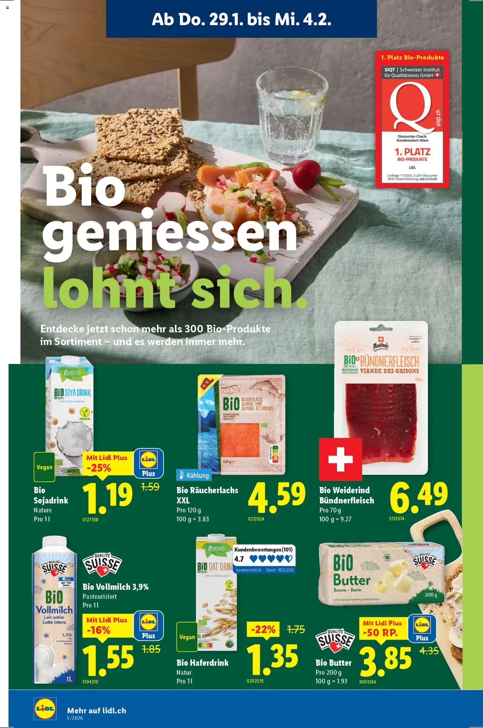 Lidl Aktionen (2026-01-29 - 2026-02-04)