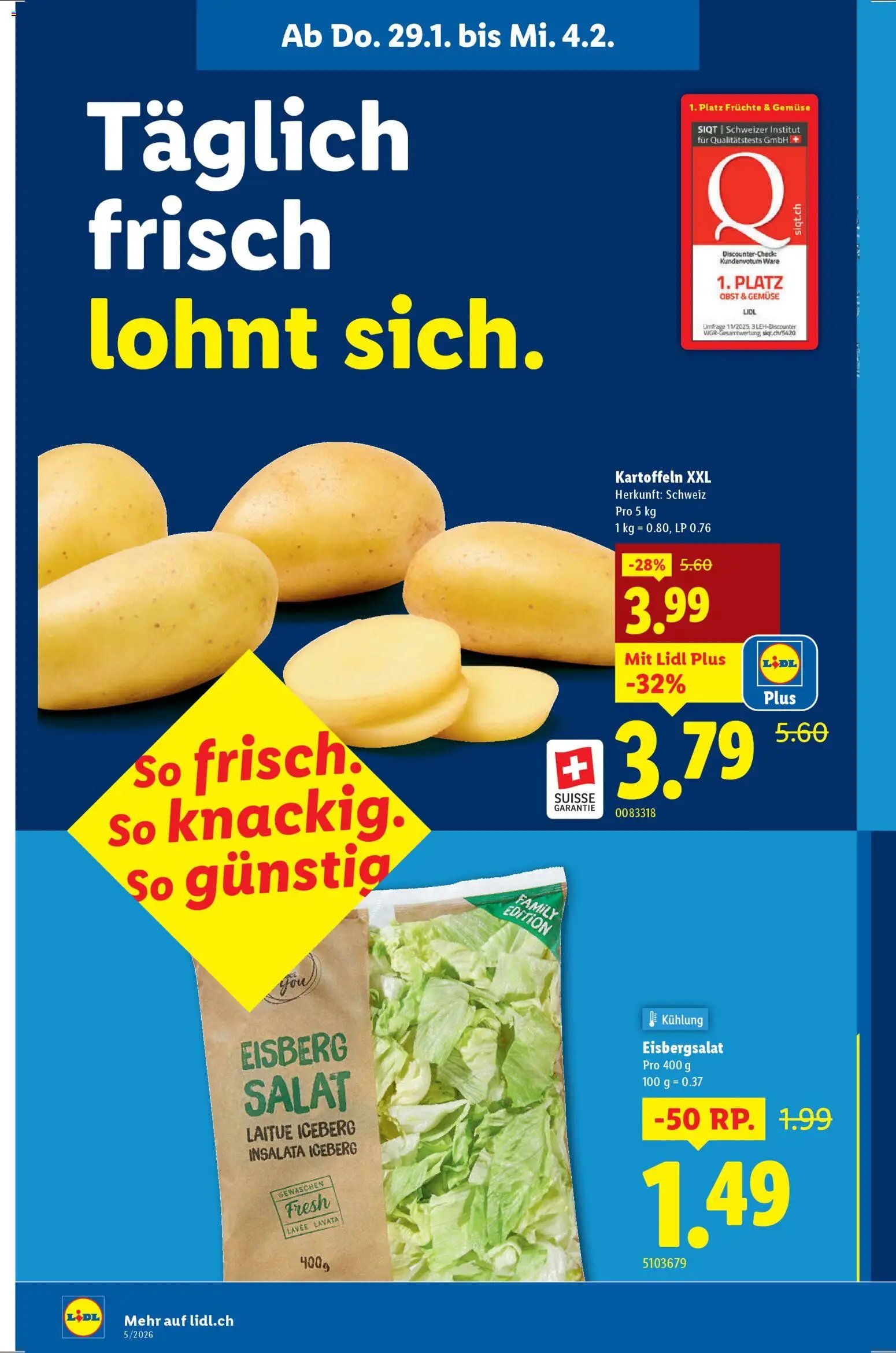 Lidl Aktionen (2026-01-29 - 2026-02-04)