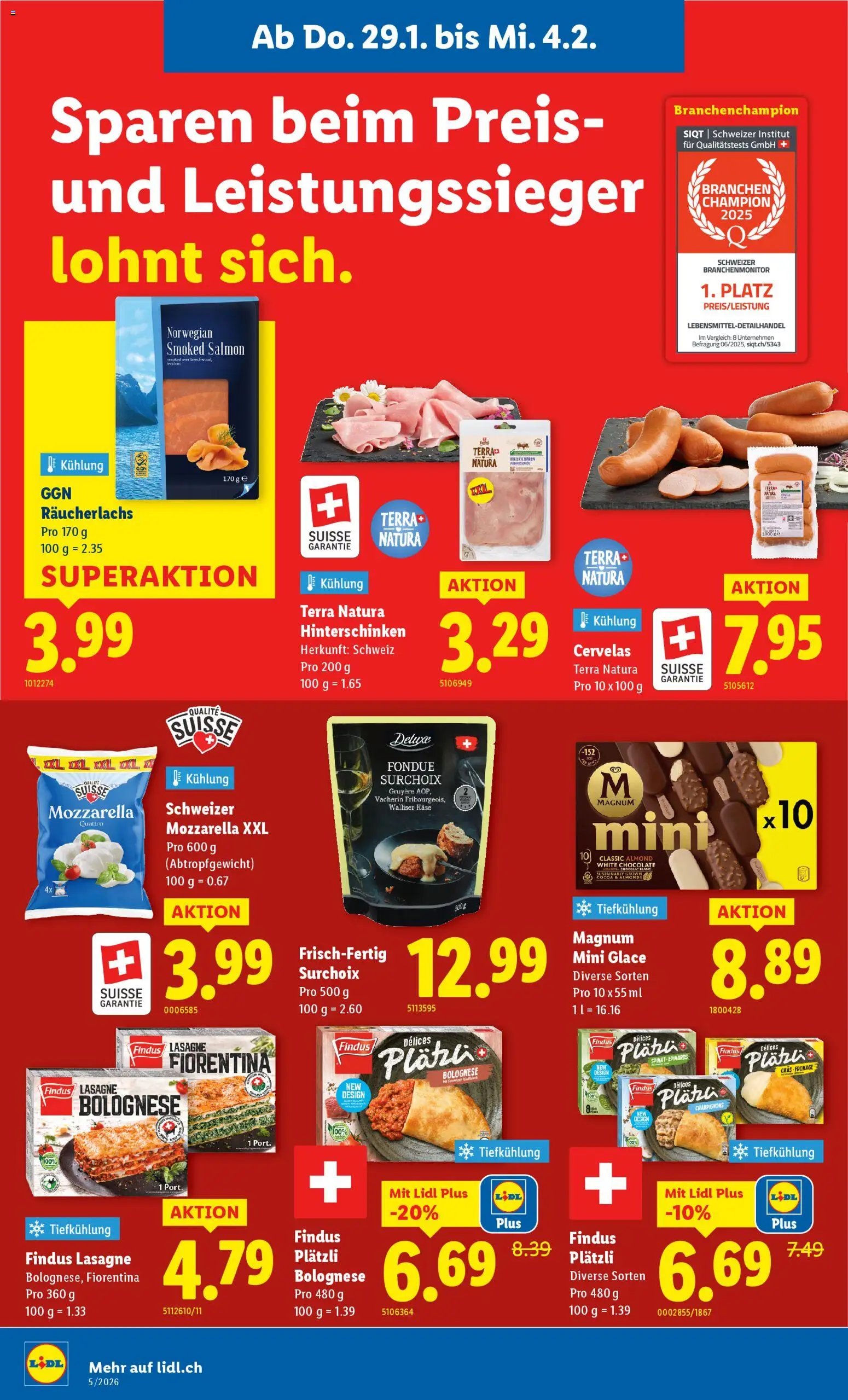 Lidl Aktionen (2026-01-29 - 2026-02-04)