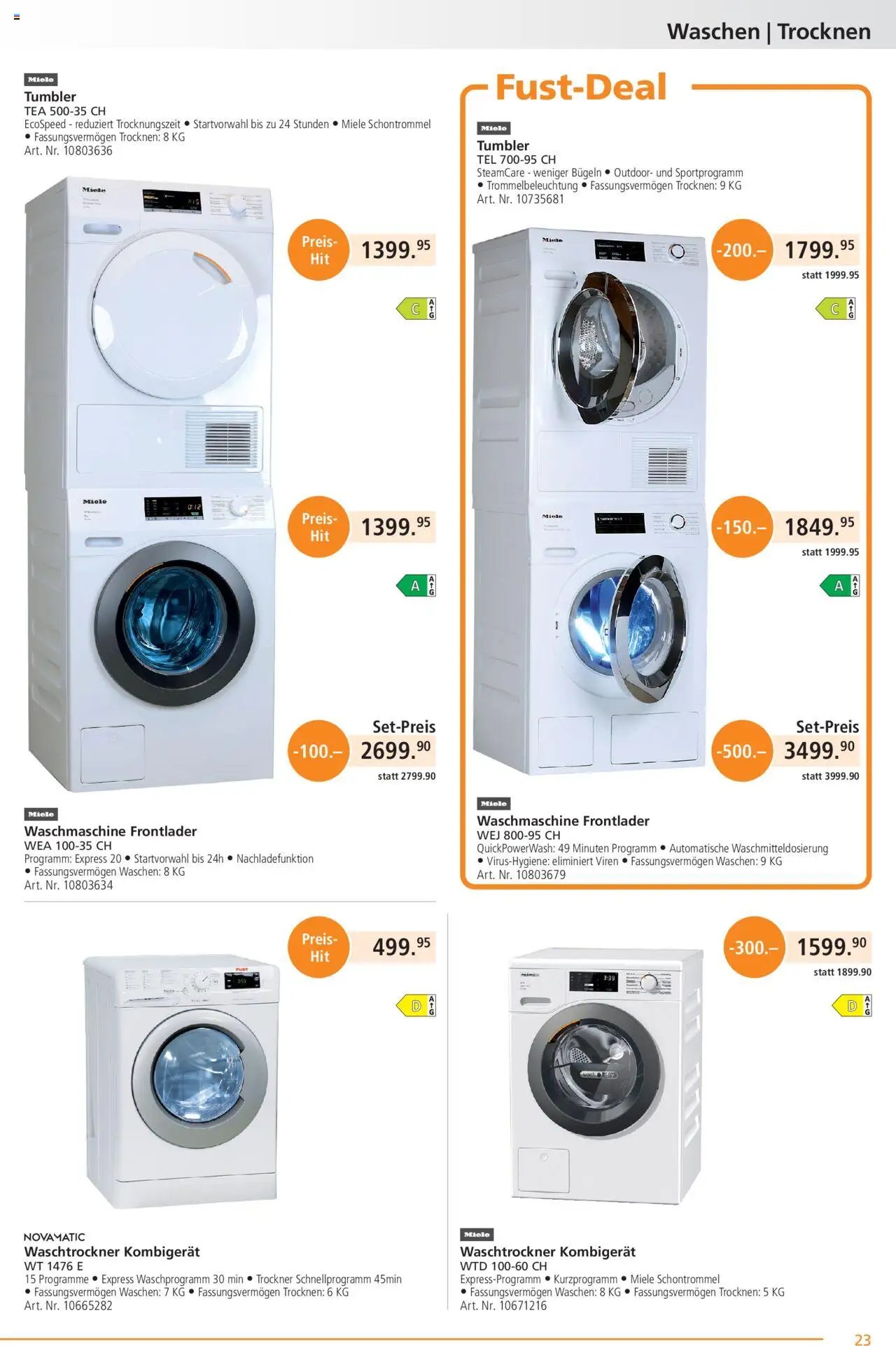 Fust Aktionen (2025-08-25 - 2025-09-21)