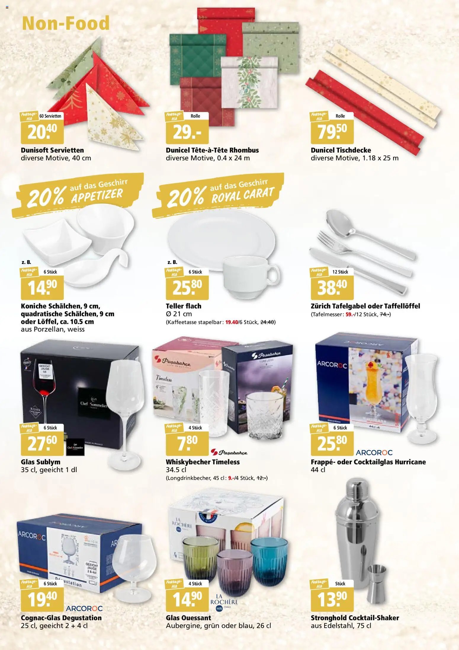 Aligro Aktionen Festtags-Hits Chavannes, Matran, Genf, Sitten (2025-11-03 - 2025-11-15)