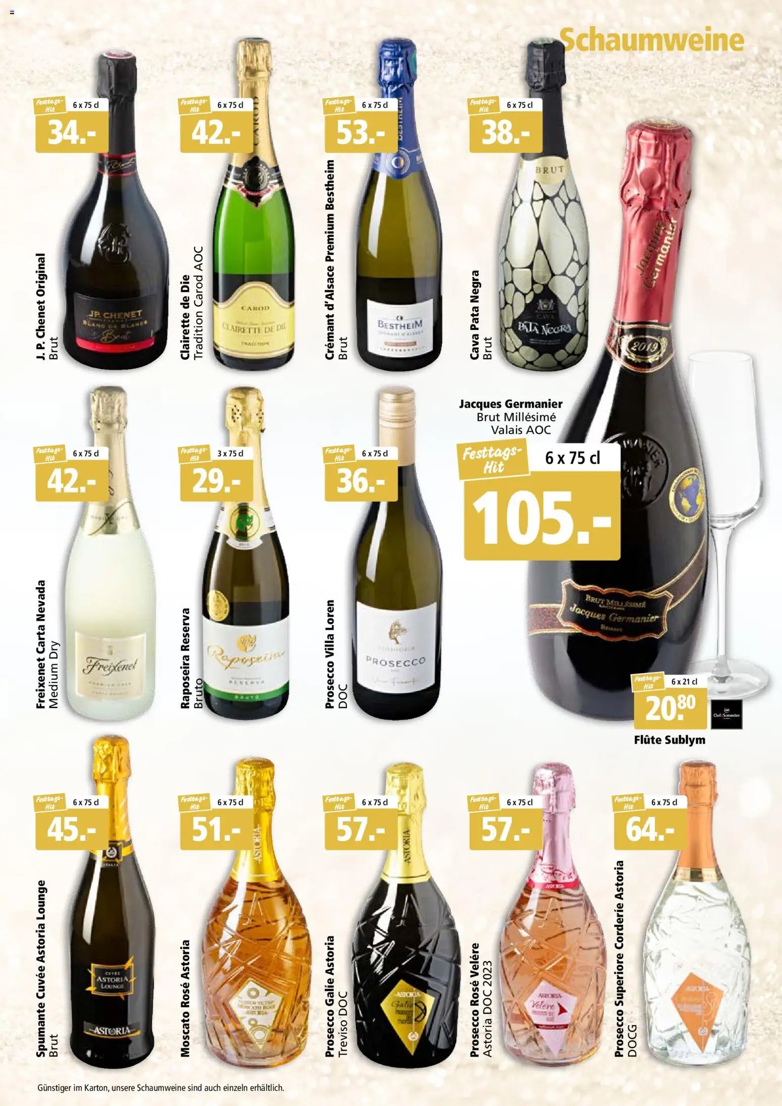 Aligro Aktionen Festtags-Hits Chavannes, Matran, Genf, Sitten (2025-11-03 - 2025-11-15)