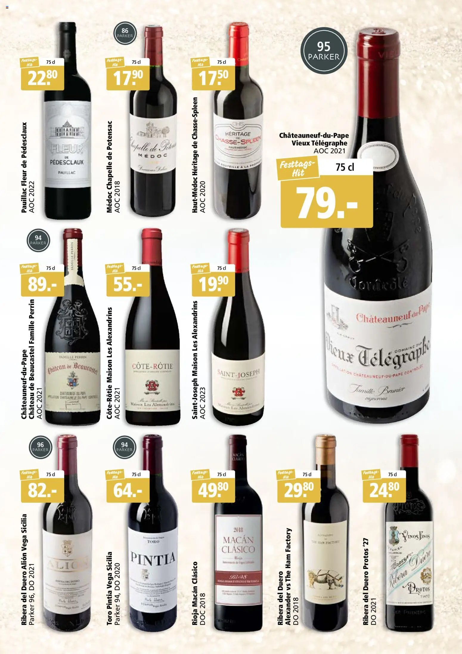 Aligro Aktionen Festtags-Hits Chavannes, Matran, Genf, Sitten (2025-11-03 - 2025-11-15)