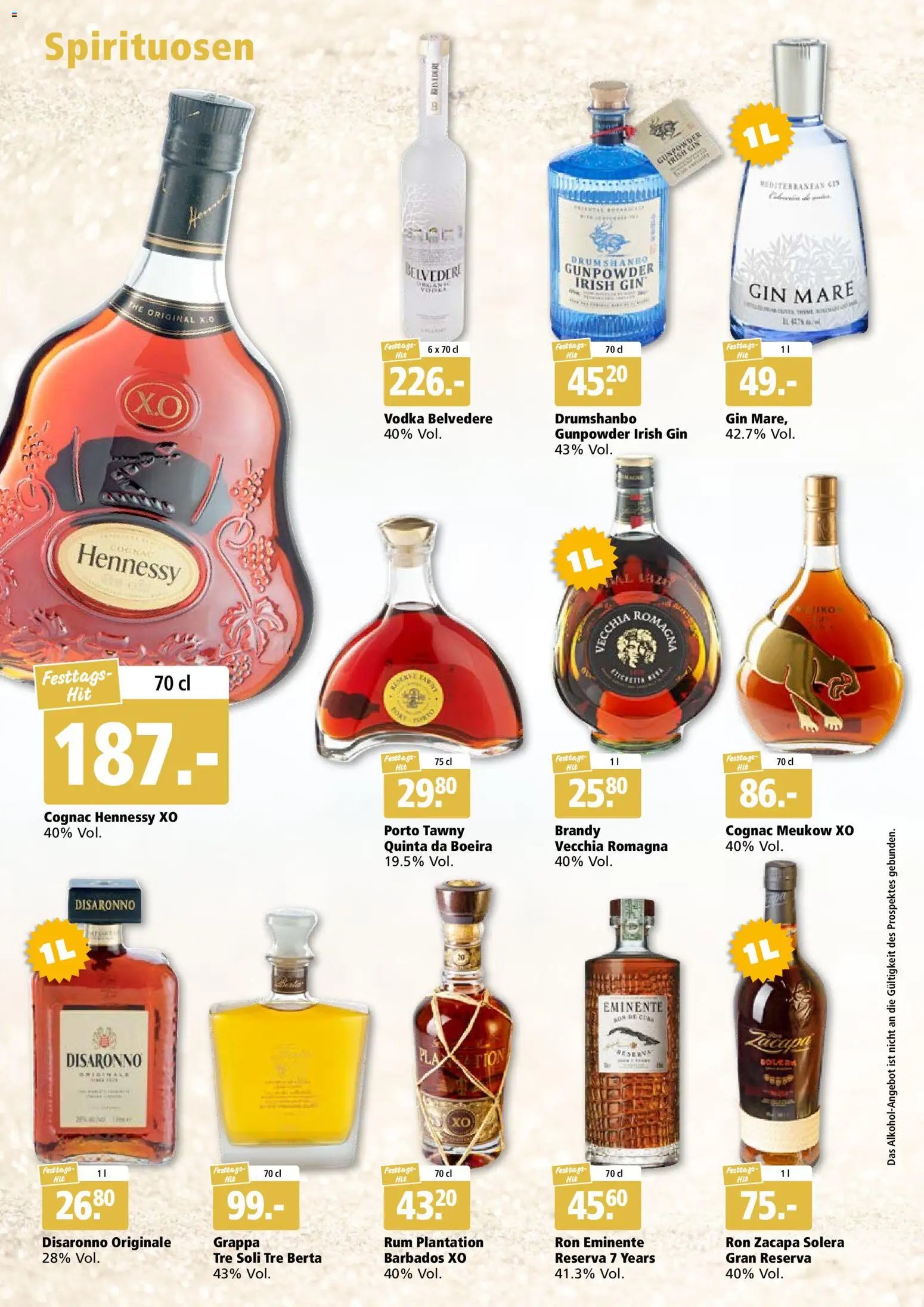 Aligro Aktionen Festtags-Hits Chavannes, Matran, Genf, Sitten (2025-11-03 - 2025-11-15)