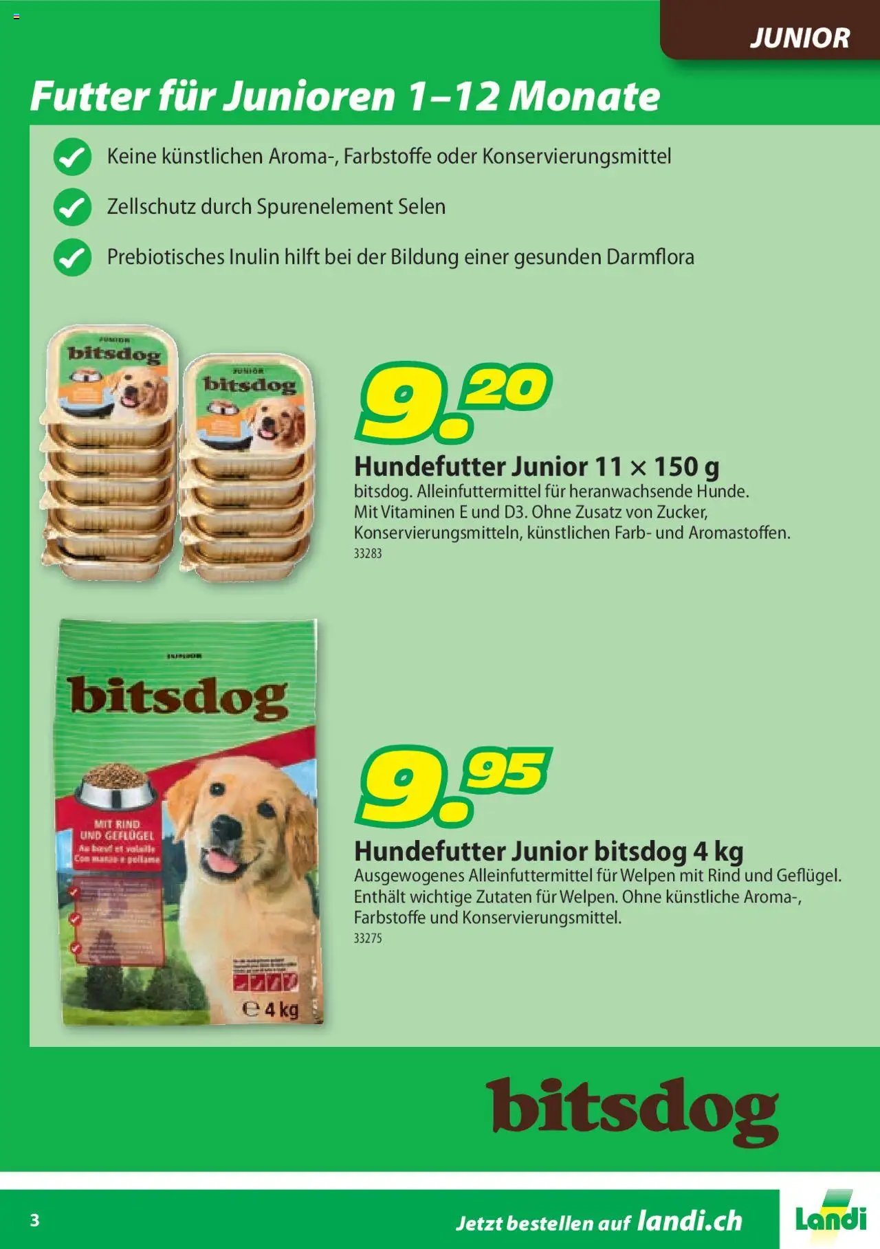 Landi Aktionen bitsdog (2025-01-02 - 2025-12-31) | 3