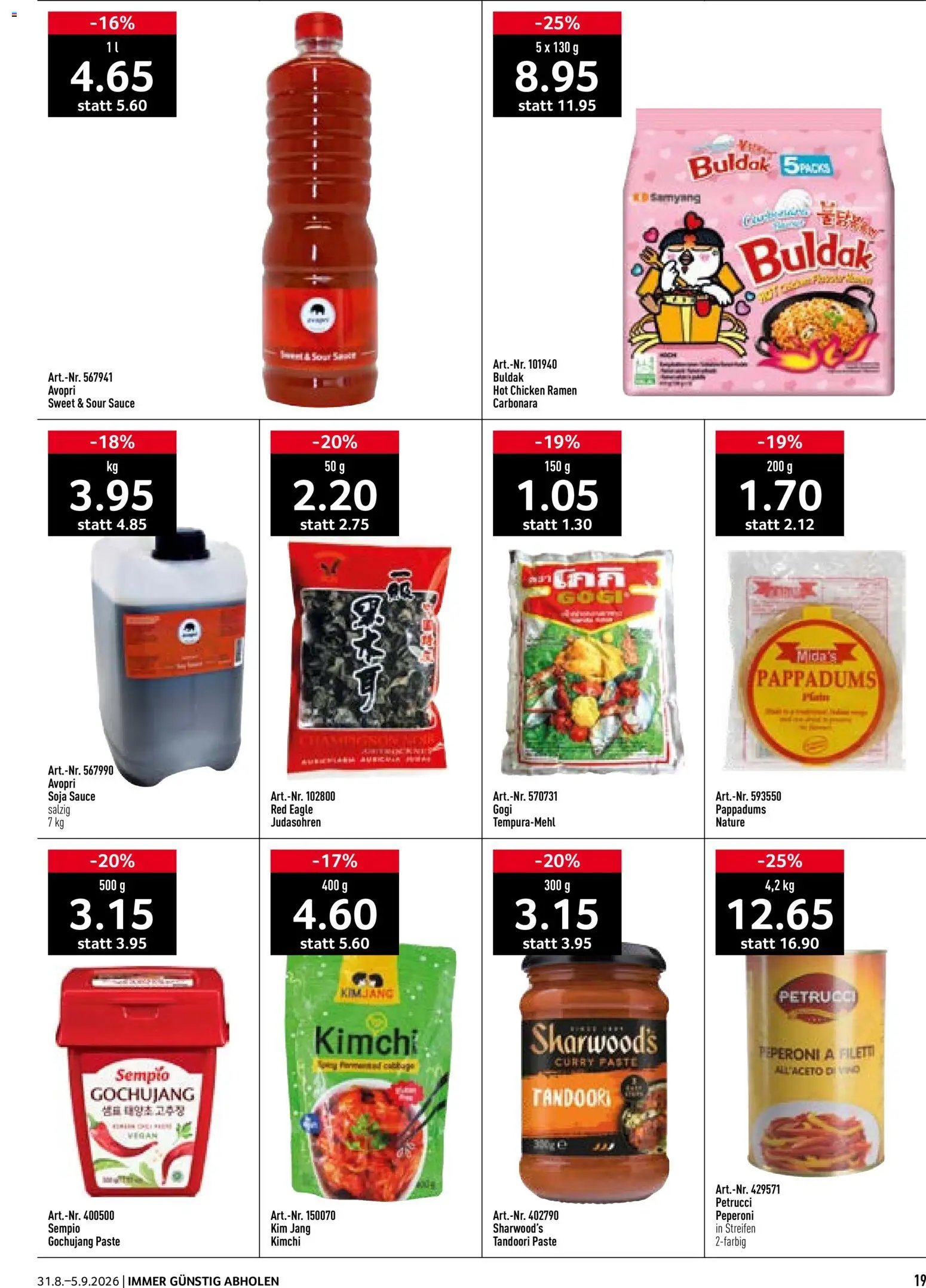 Prodega aktionen