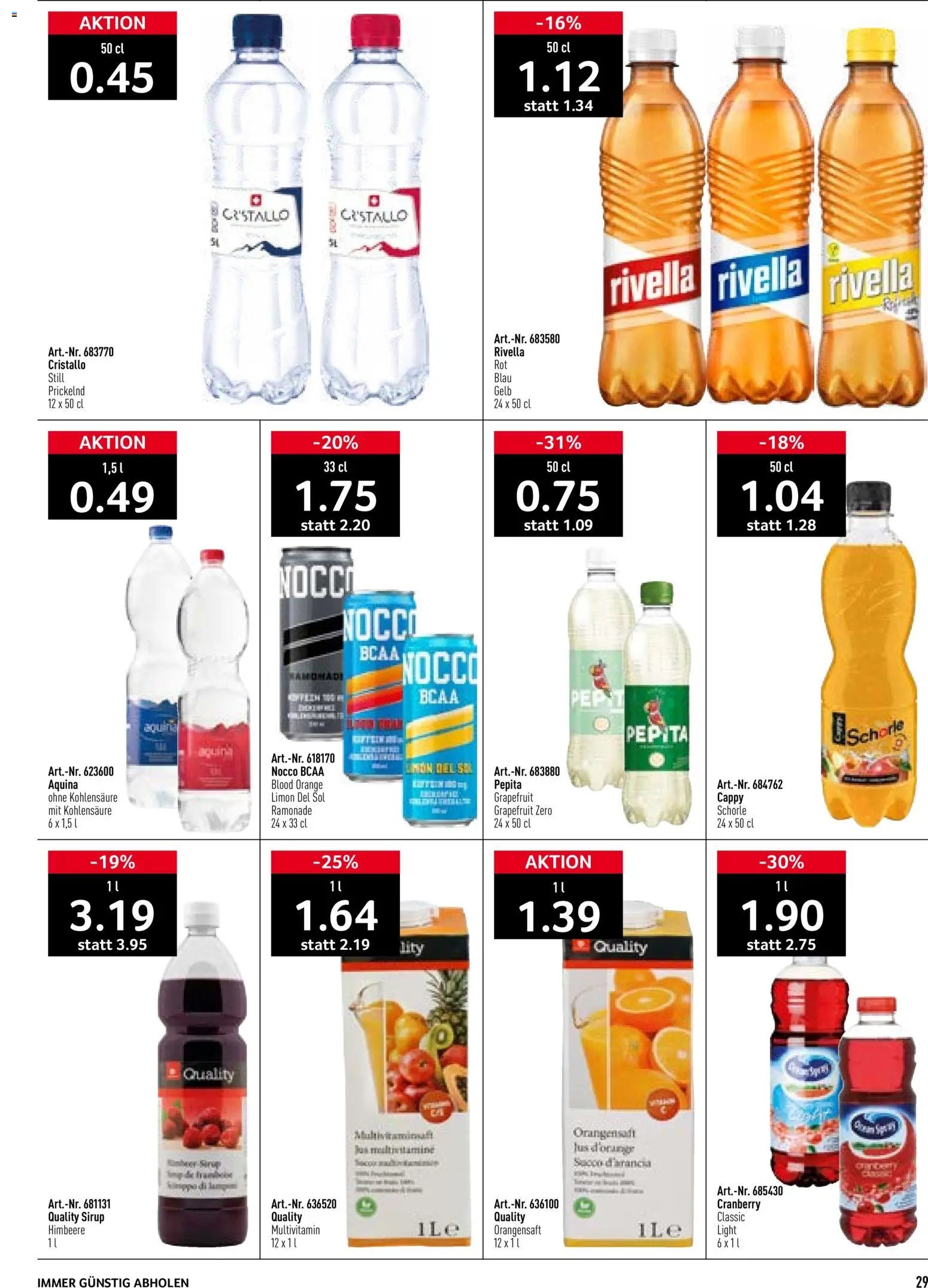 Prodega aktionen