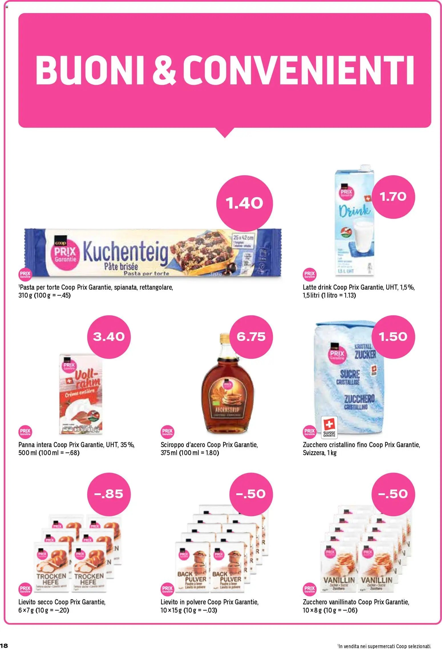 Coop aktionen IT (2026-03-19 - 2026-03-25) | 18