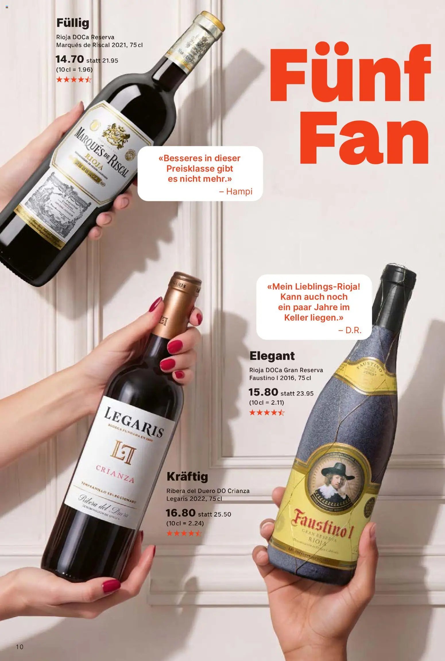 Coop aktionen Vino Spanien