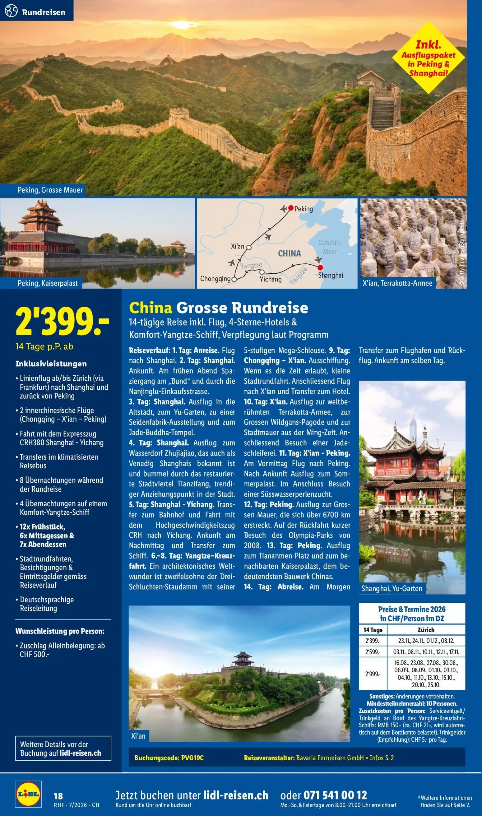 Lidl aktionen Reise-Highlights