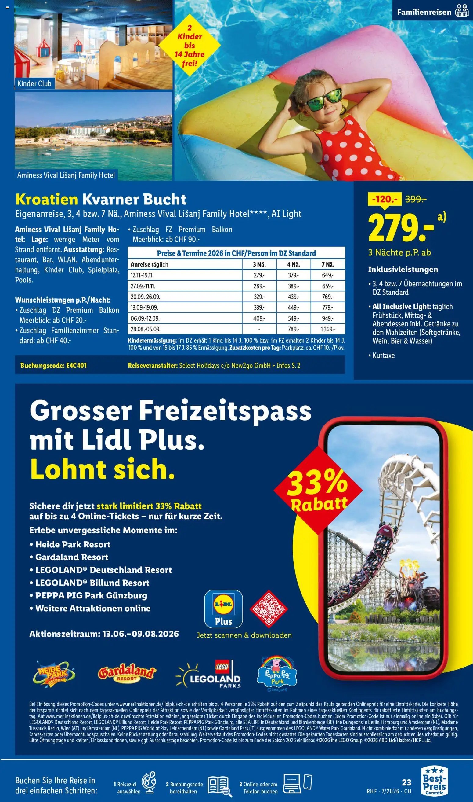 Lidl aktionen Reise-Highlights