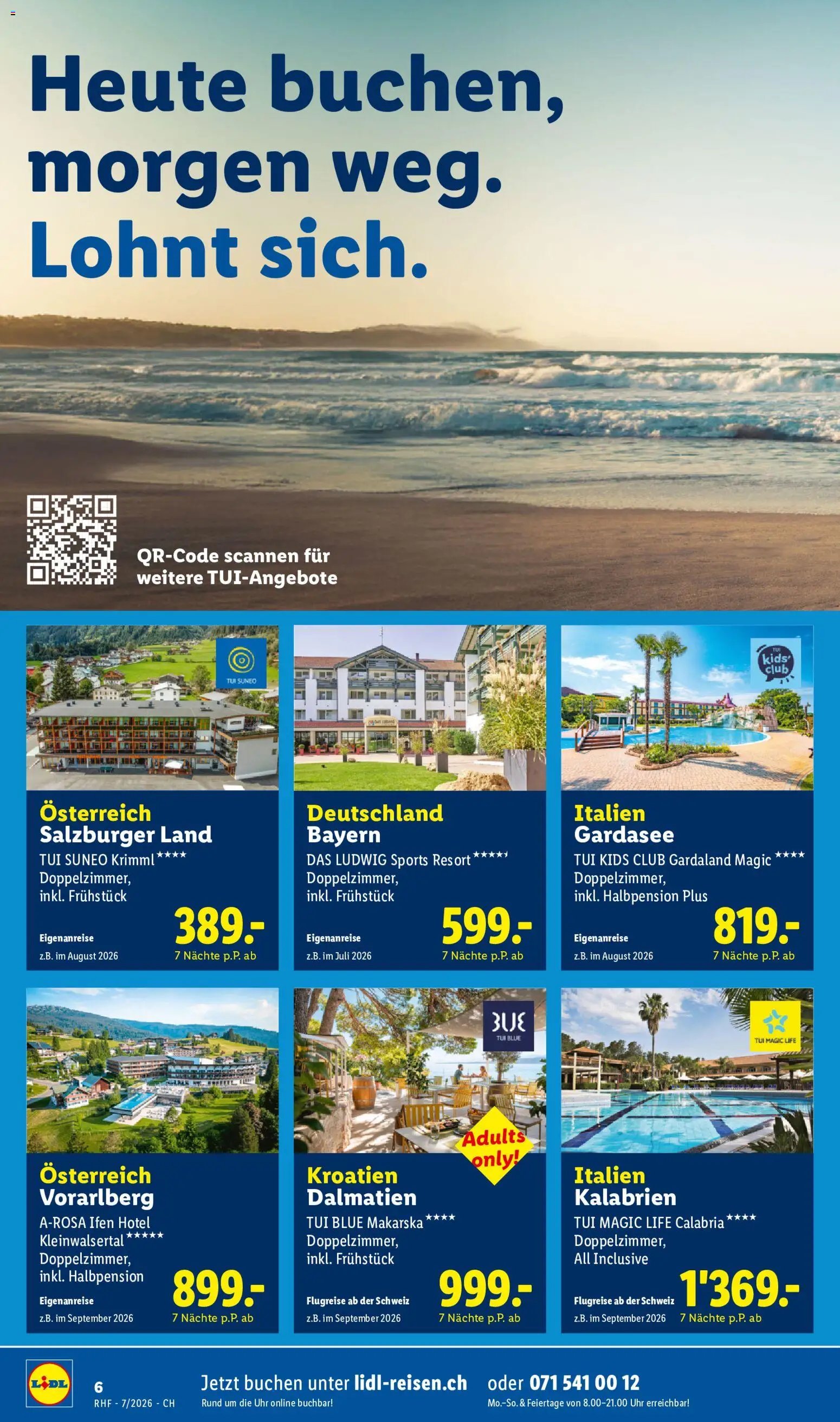 Lidl aktionen Reise-Highlights