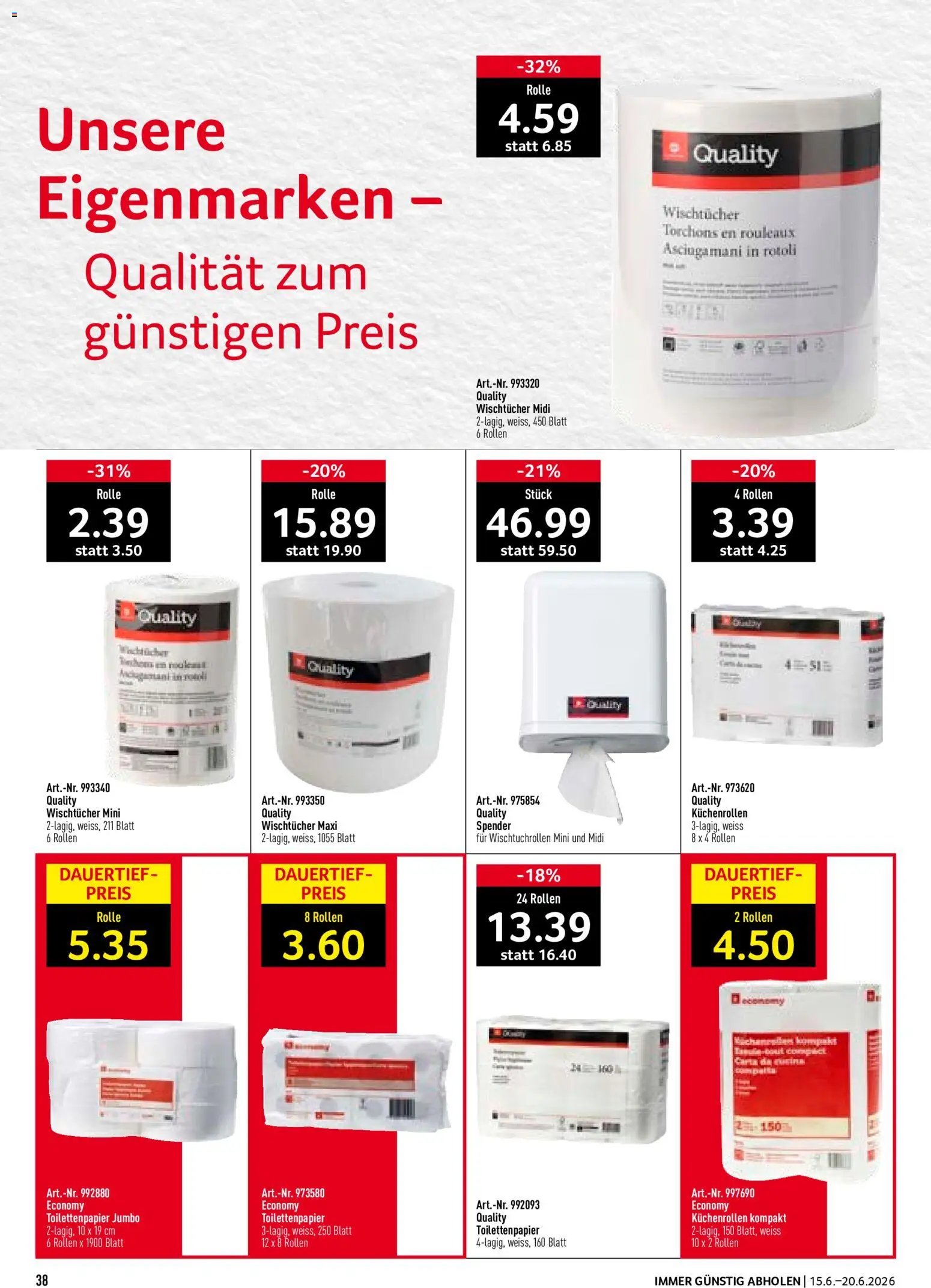 Prodega aktionen