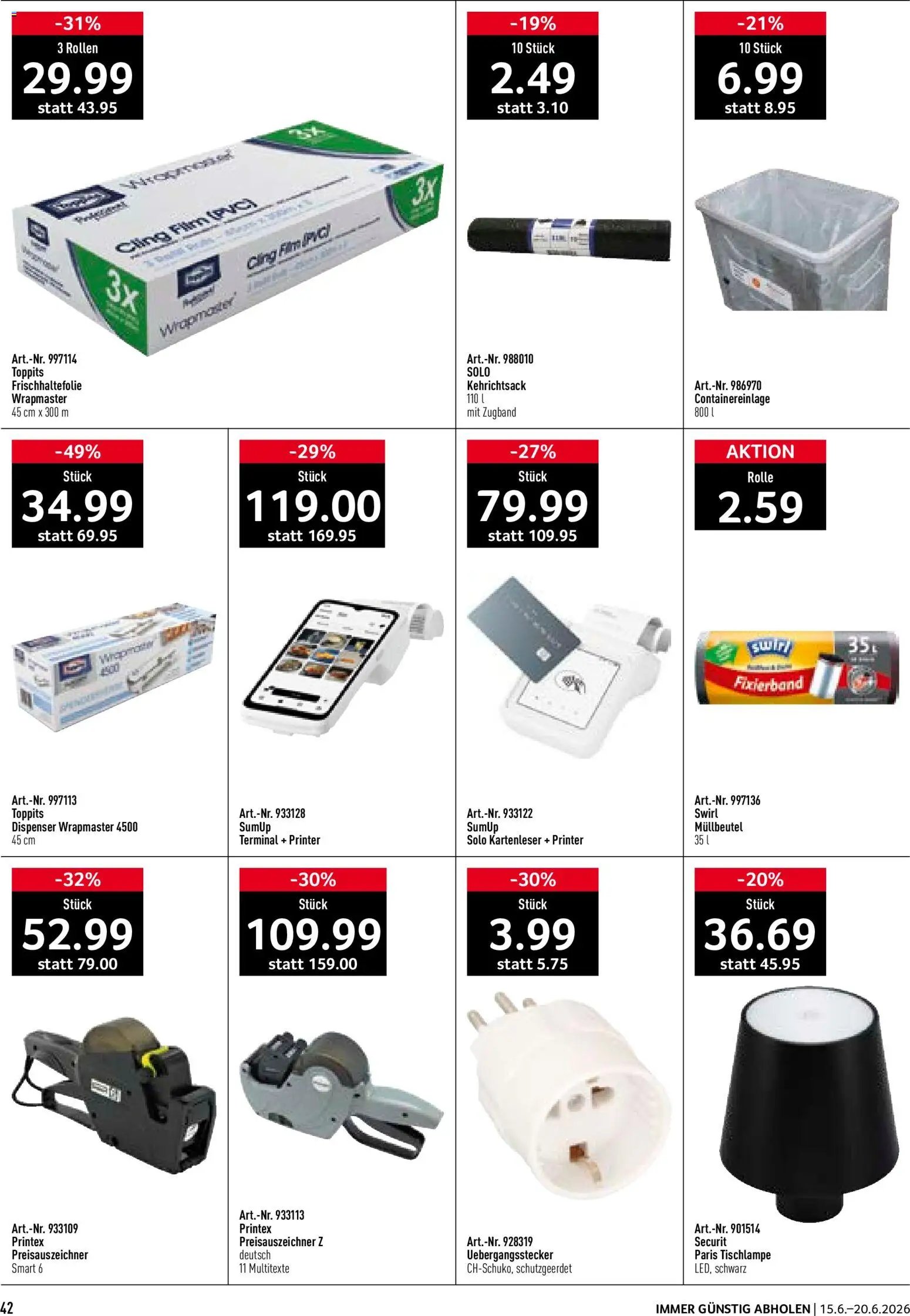 Prodega aktionen