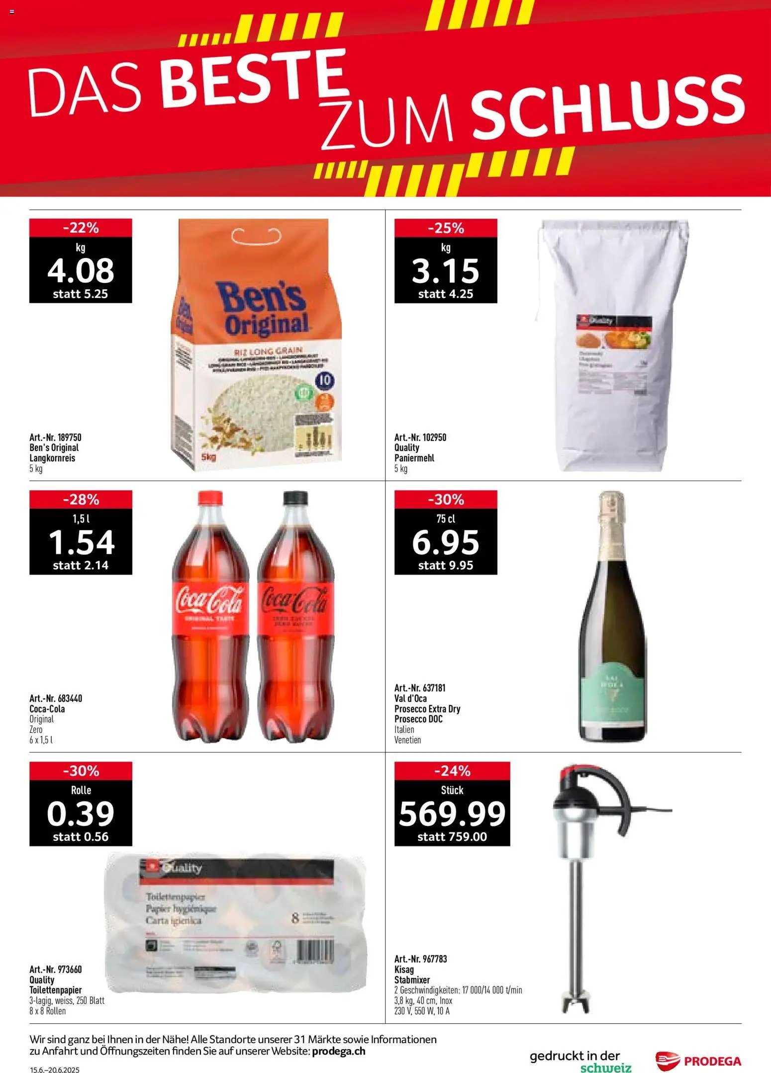 Prodega aktionen