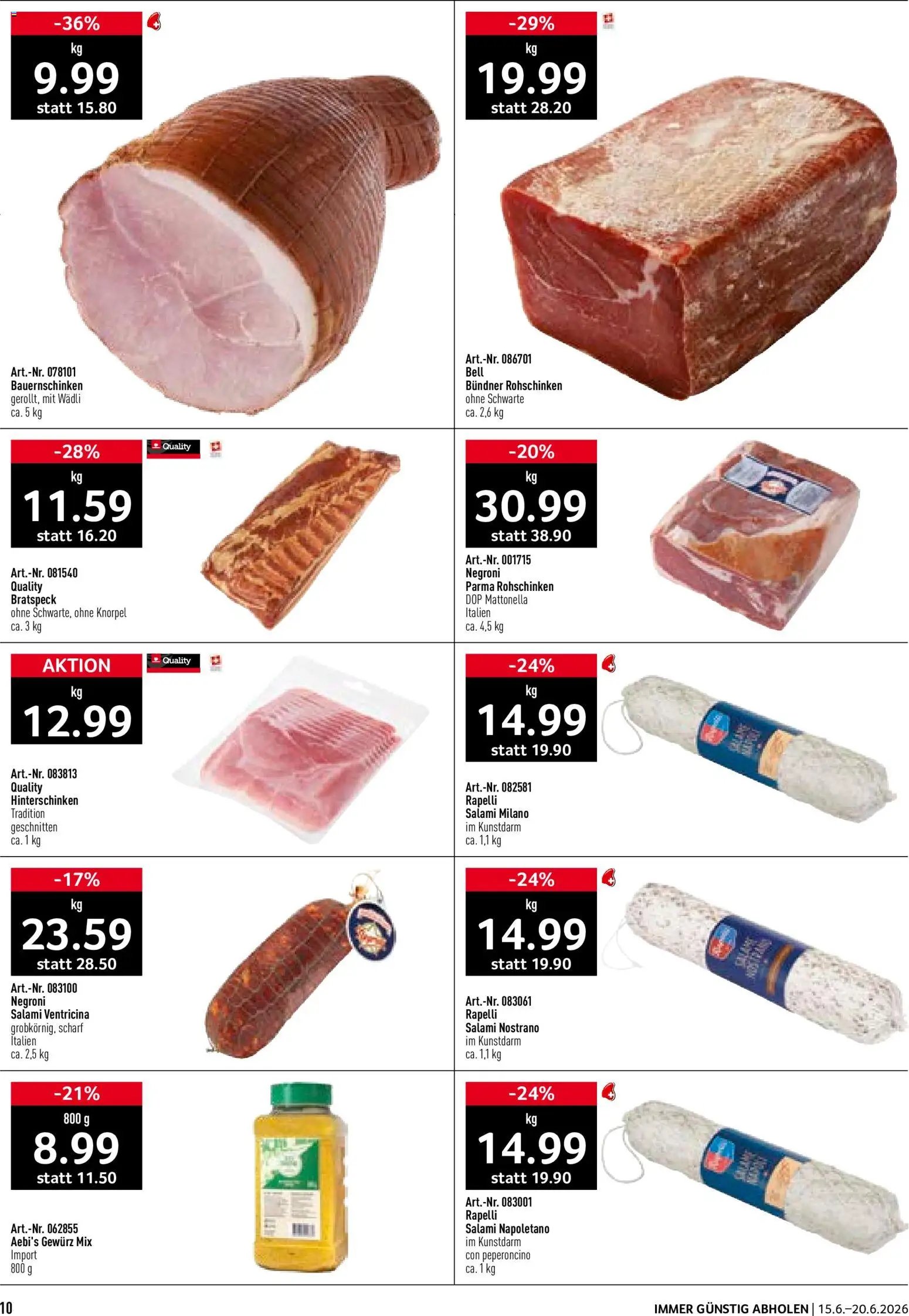 Prodega aktionen