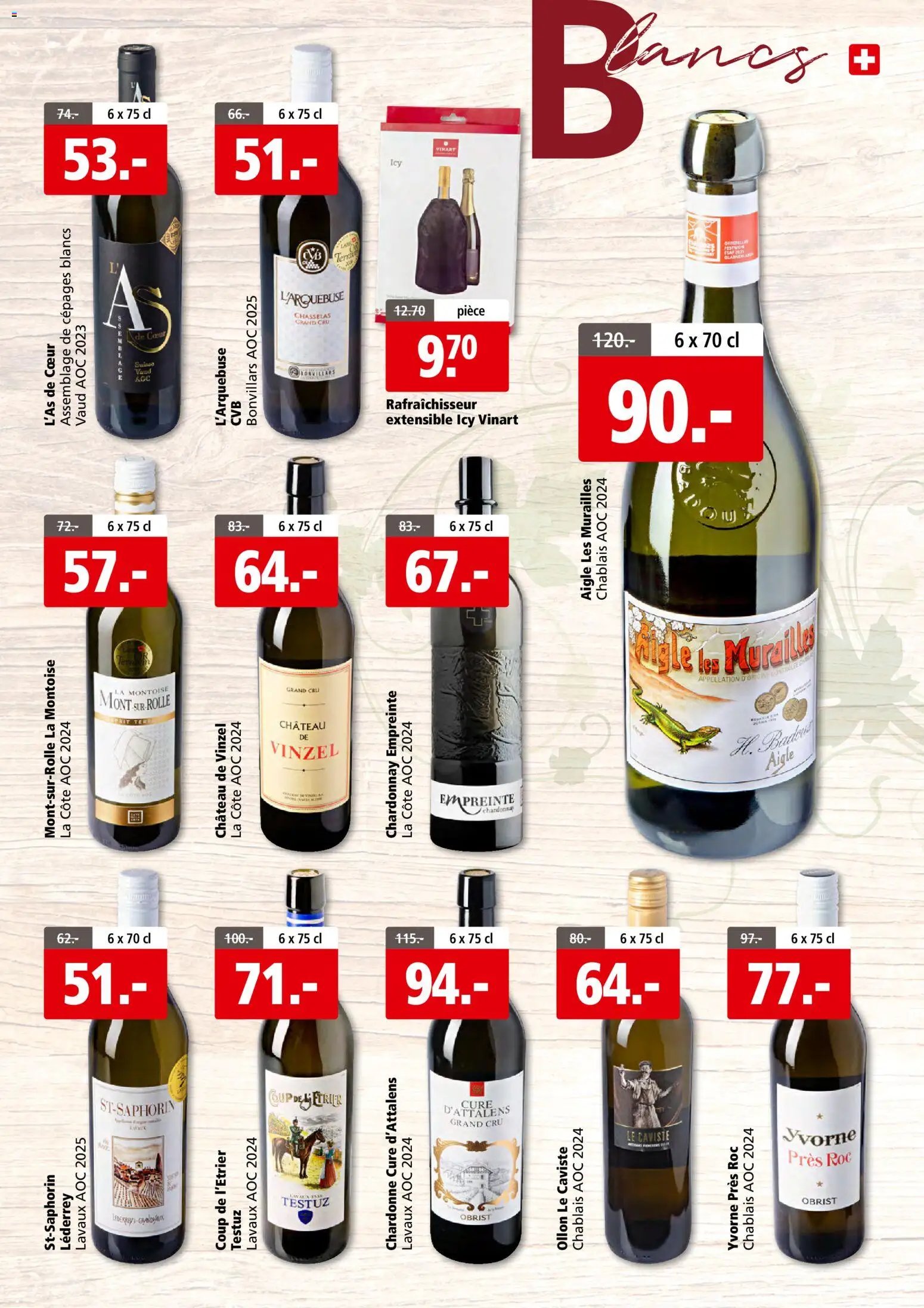 Aligro aktionen Foire aux vins Chavannes