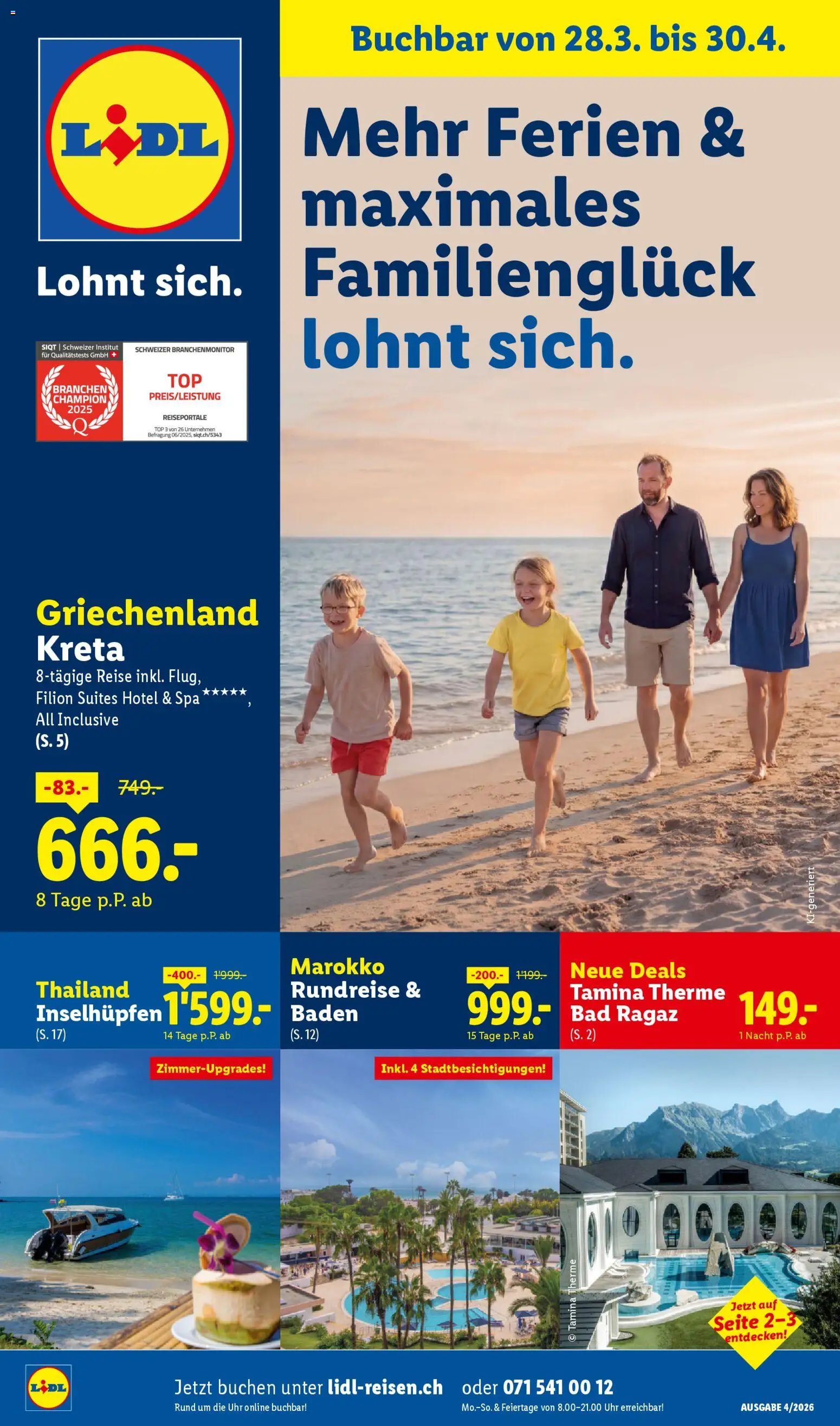 Lidl aktionen Reisen April (2026-03-28 - 2026-04-30)