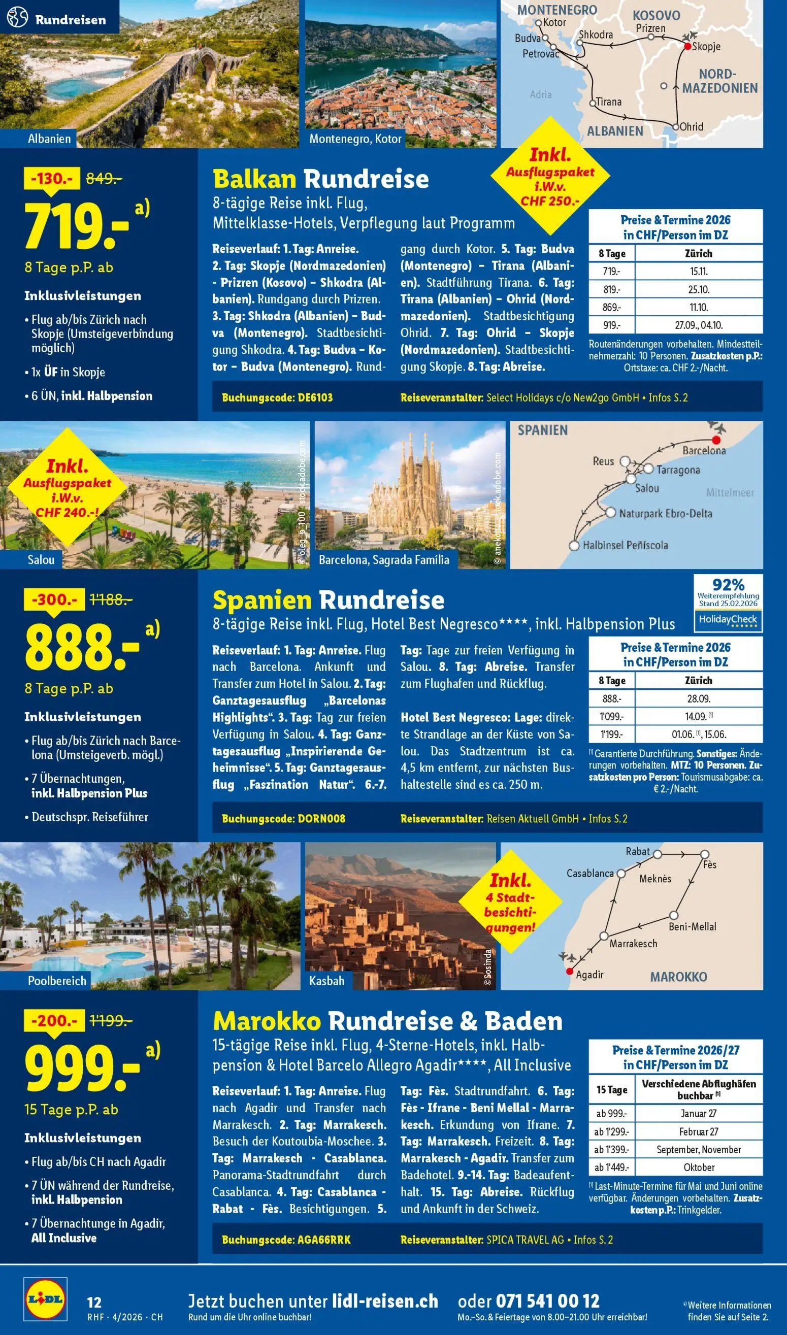 Lidl aktionen Reisen April (2026-03-28 - 2026-04-30)