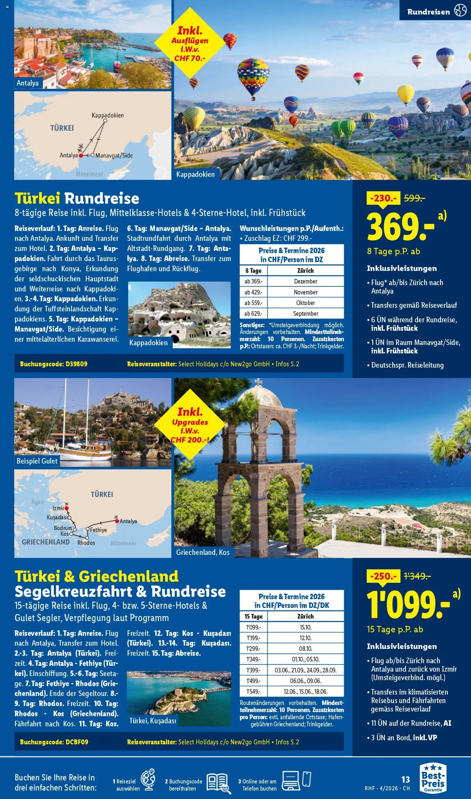 Lidl aktionen Reisen April (2026-03-28 - 2026-04-30)