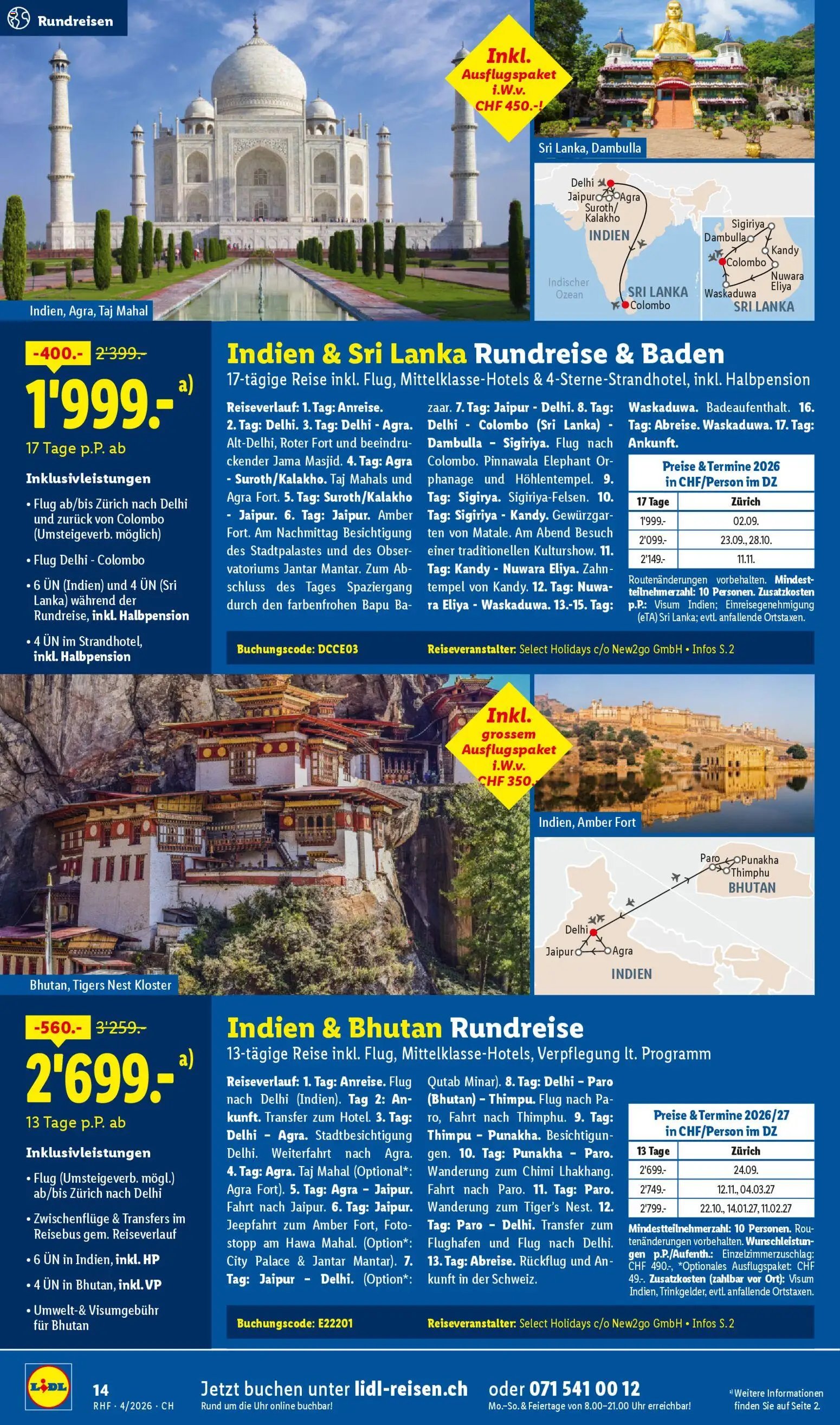 Lidl aktionen Reisen April (2026-03-28 - 2026-04-30)