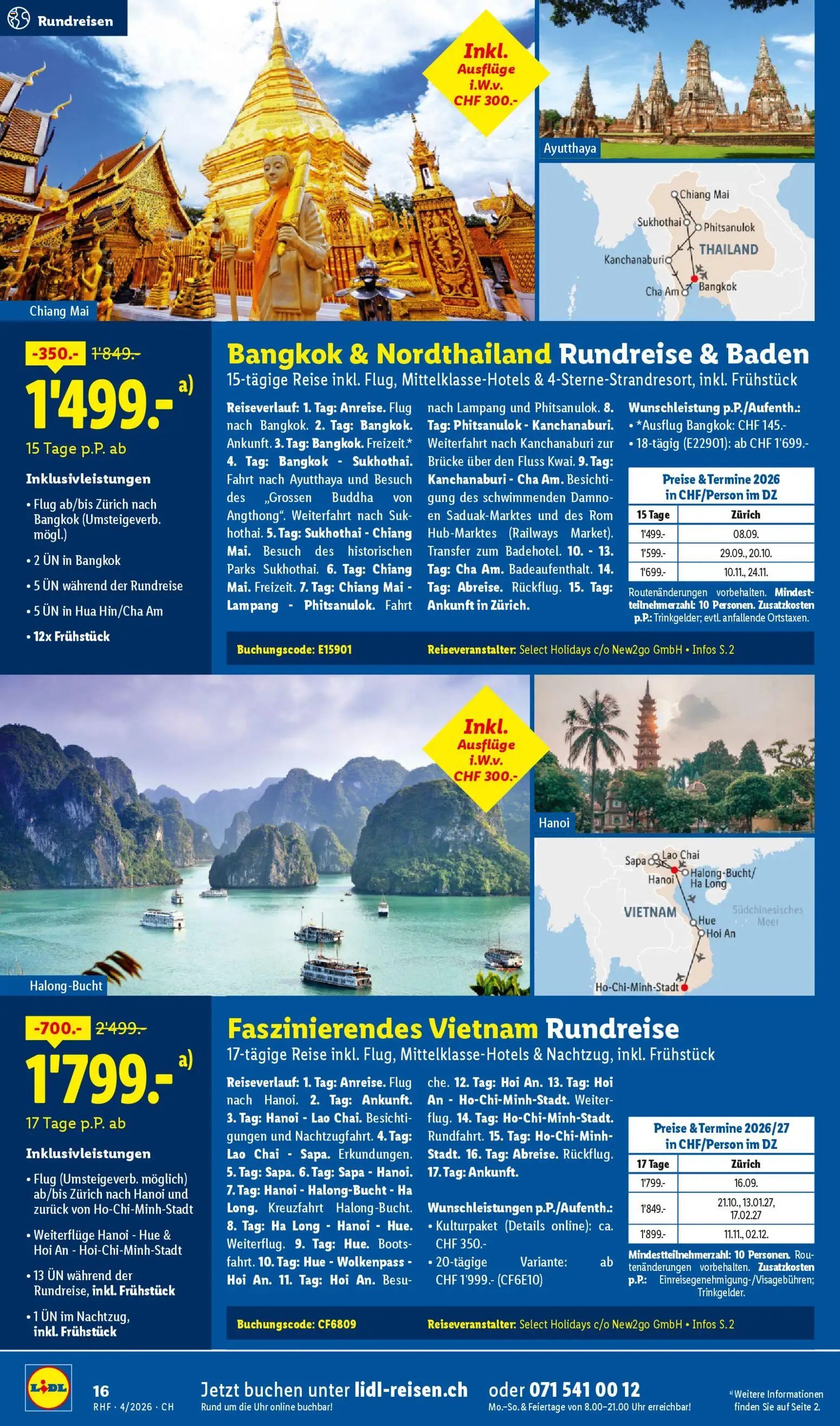 Lidl aktionen Reisen April (2026-03-28 - 2026-04-30)