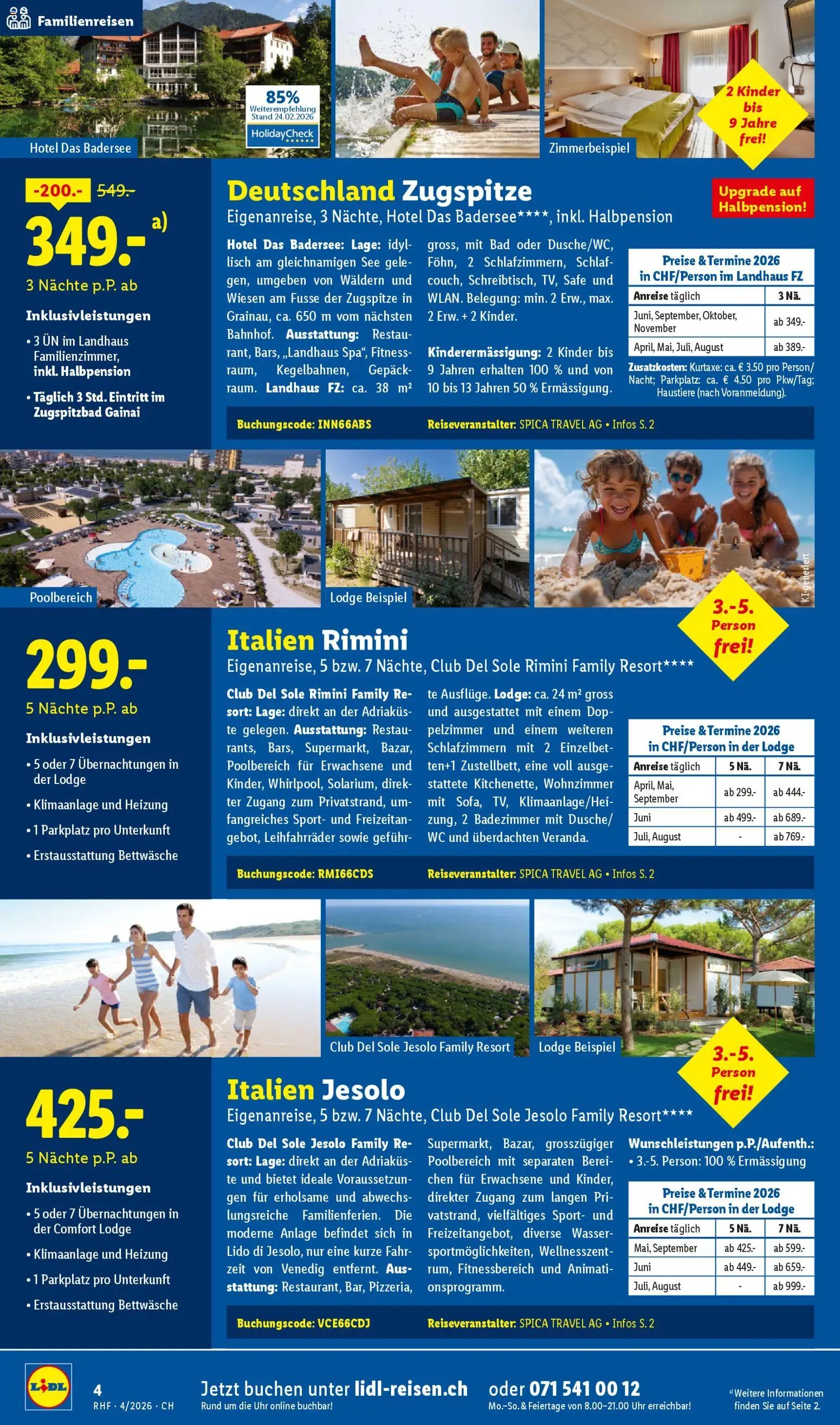 Lidl aktionen Reisen April (2026-03-28 - 2026-04-30)