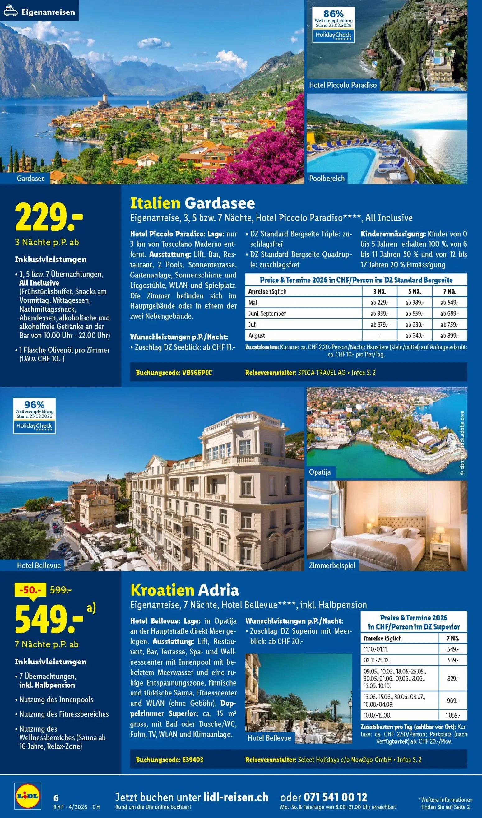 Lidl aktionen Reisen April (2026-03-28 - 2026-04-30)