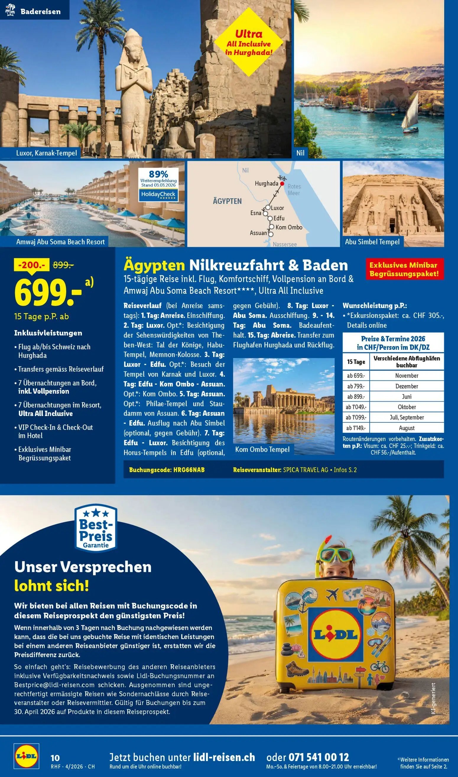 Lidl aktionen Reisen April (2026-03-28 - 2026-04-30)