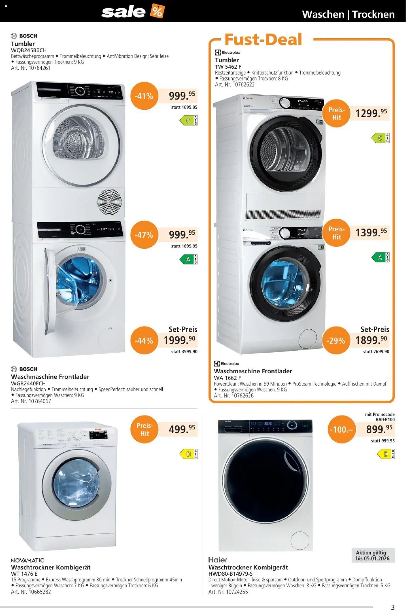 Fust Aktionen (2025-12-25 - 2026-01-25)