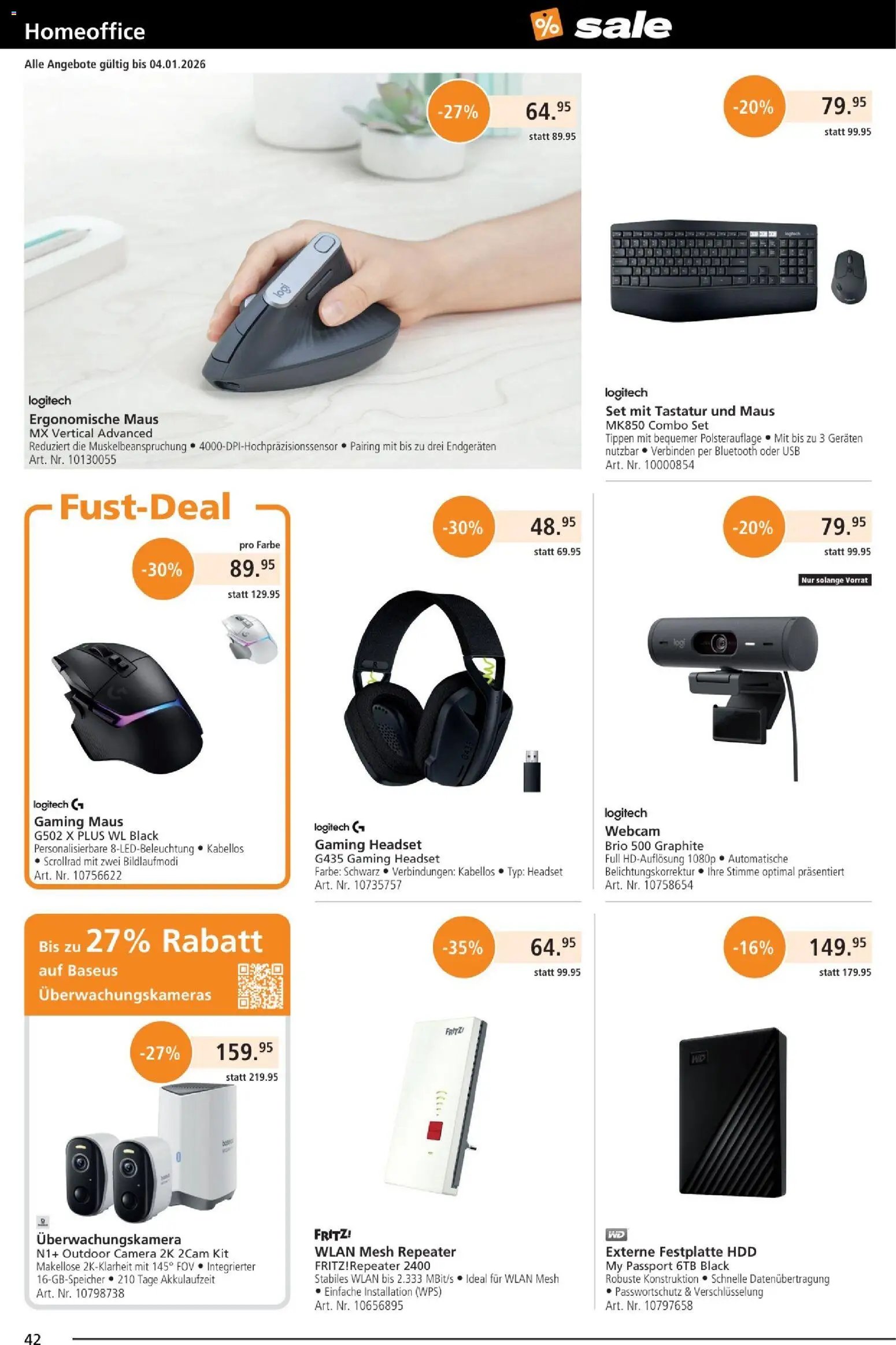 Fust Aktionen (2025-12-25 - 2026-01-25)