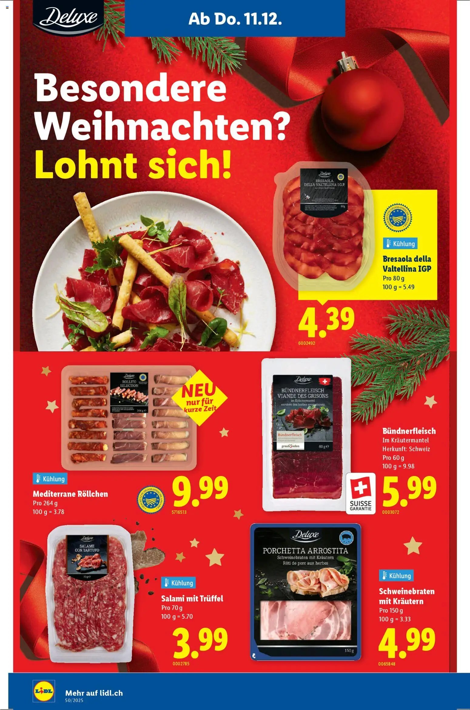 Lidl Aktionen (2025-12-11 - 2025-12-17)