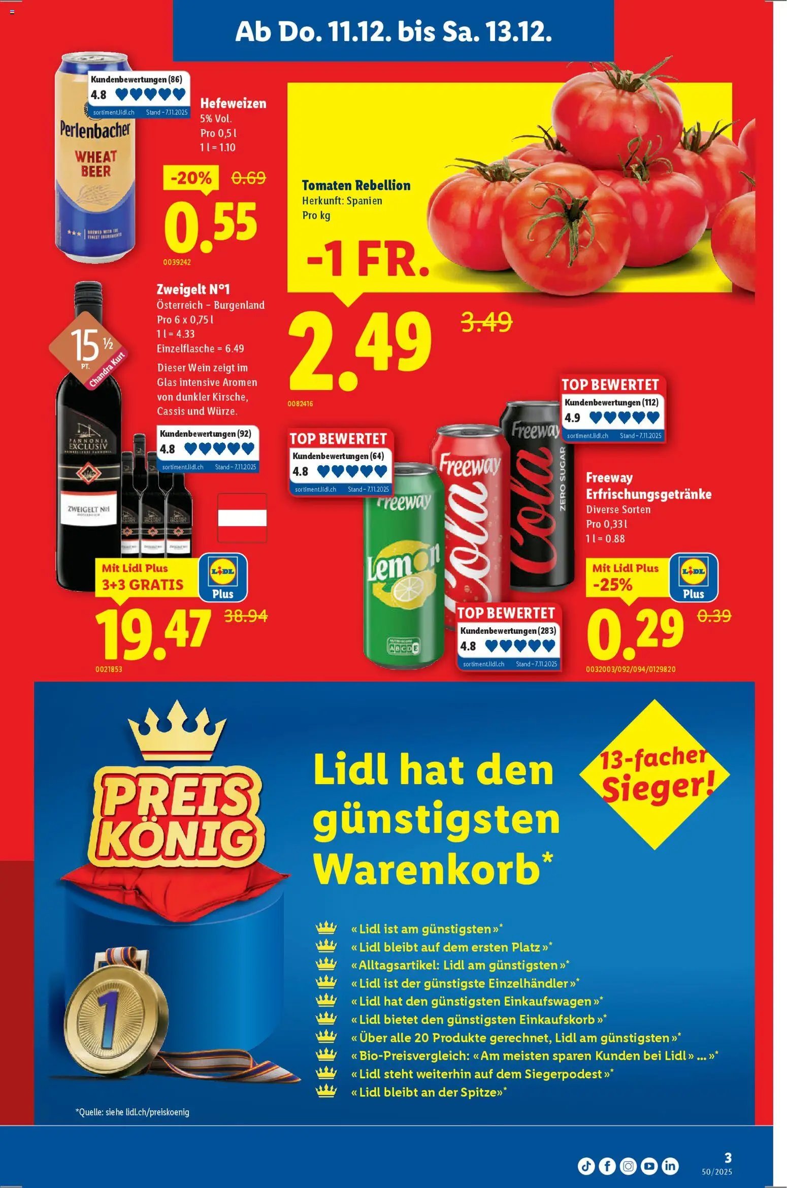 Lidl Aktionen (2025-12-11 - 2025-12-17)