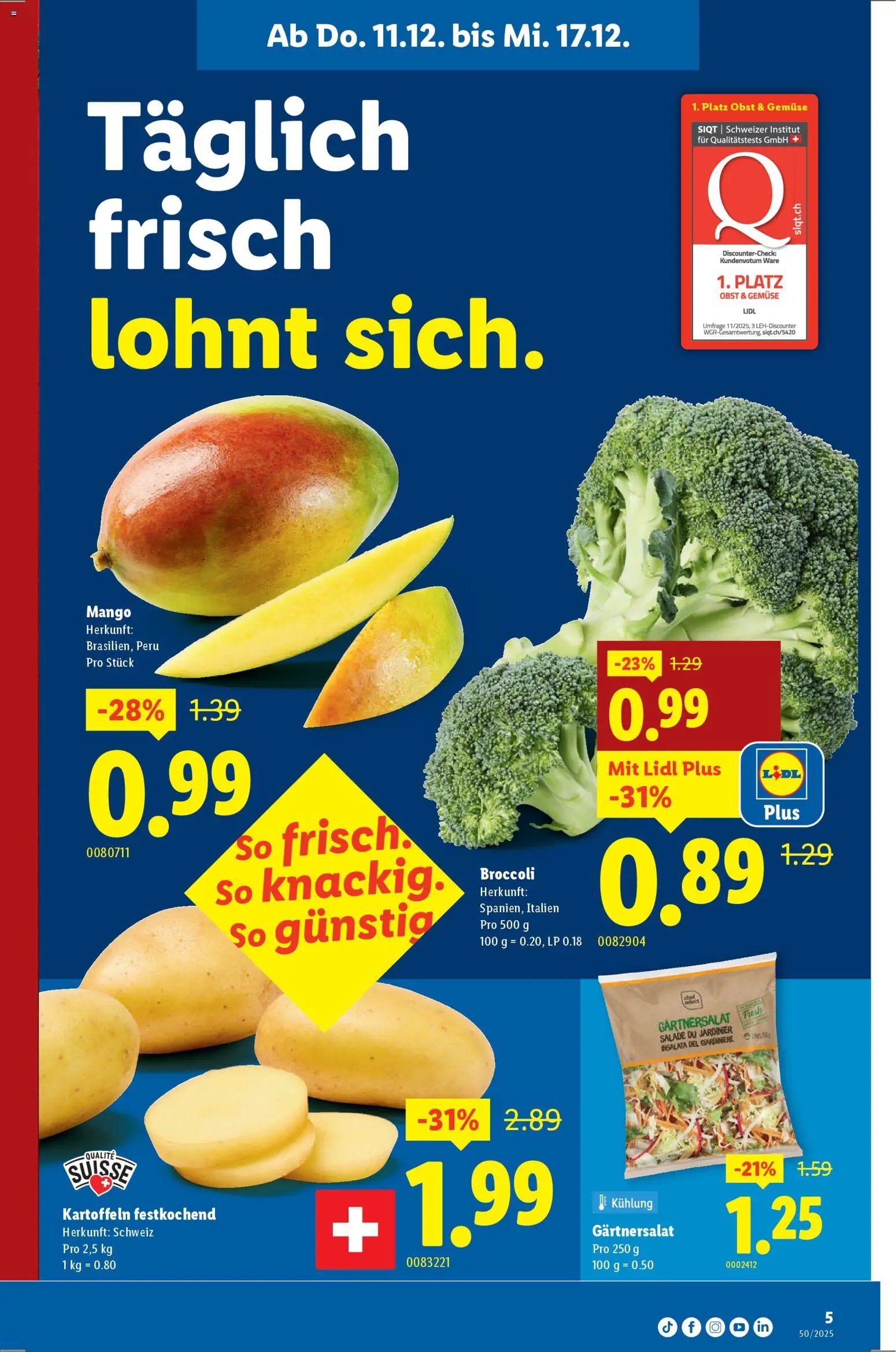 Lidl Aktionen (2025-12-11 - 2025-12-17)
