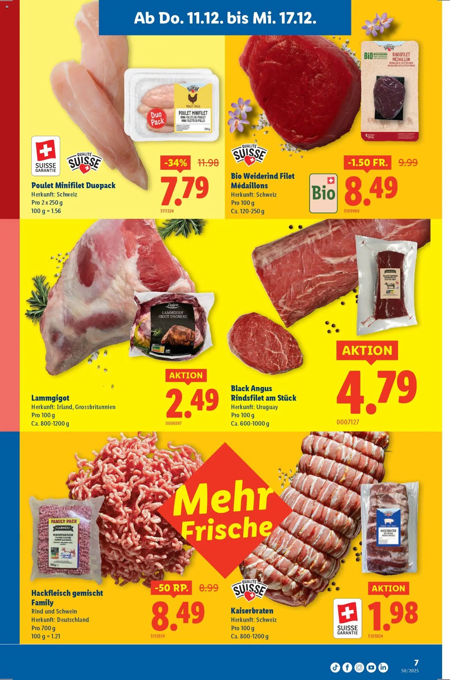 Lidl Aktionen (2025-12-11 - 2025-12-17)