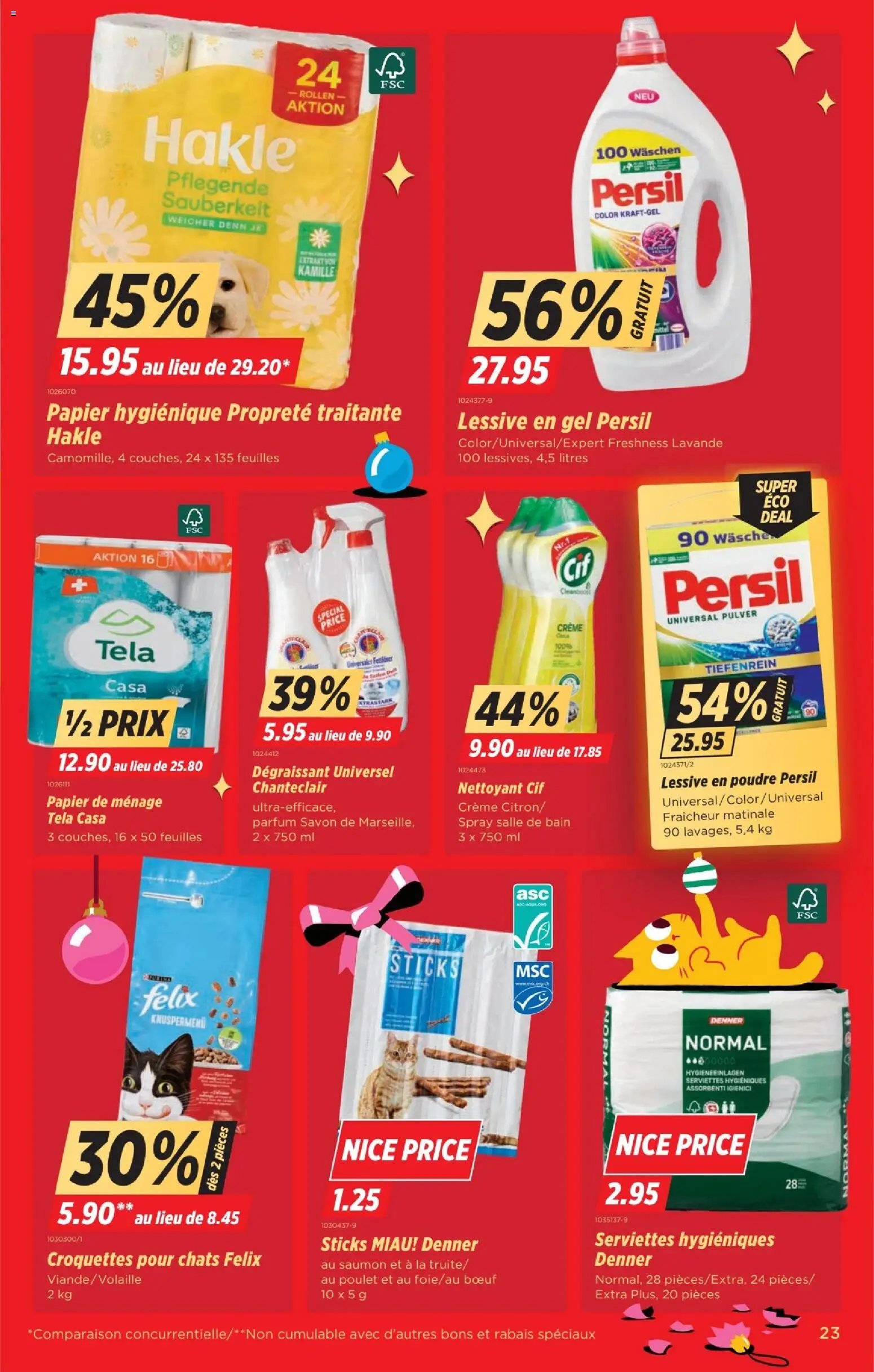 Denner Aktionen FR (2025-12-23 - 2025-12-31)