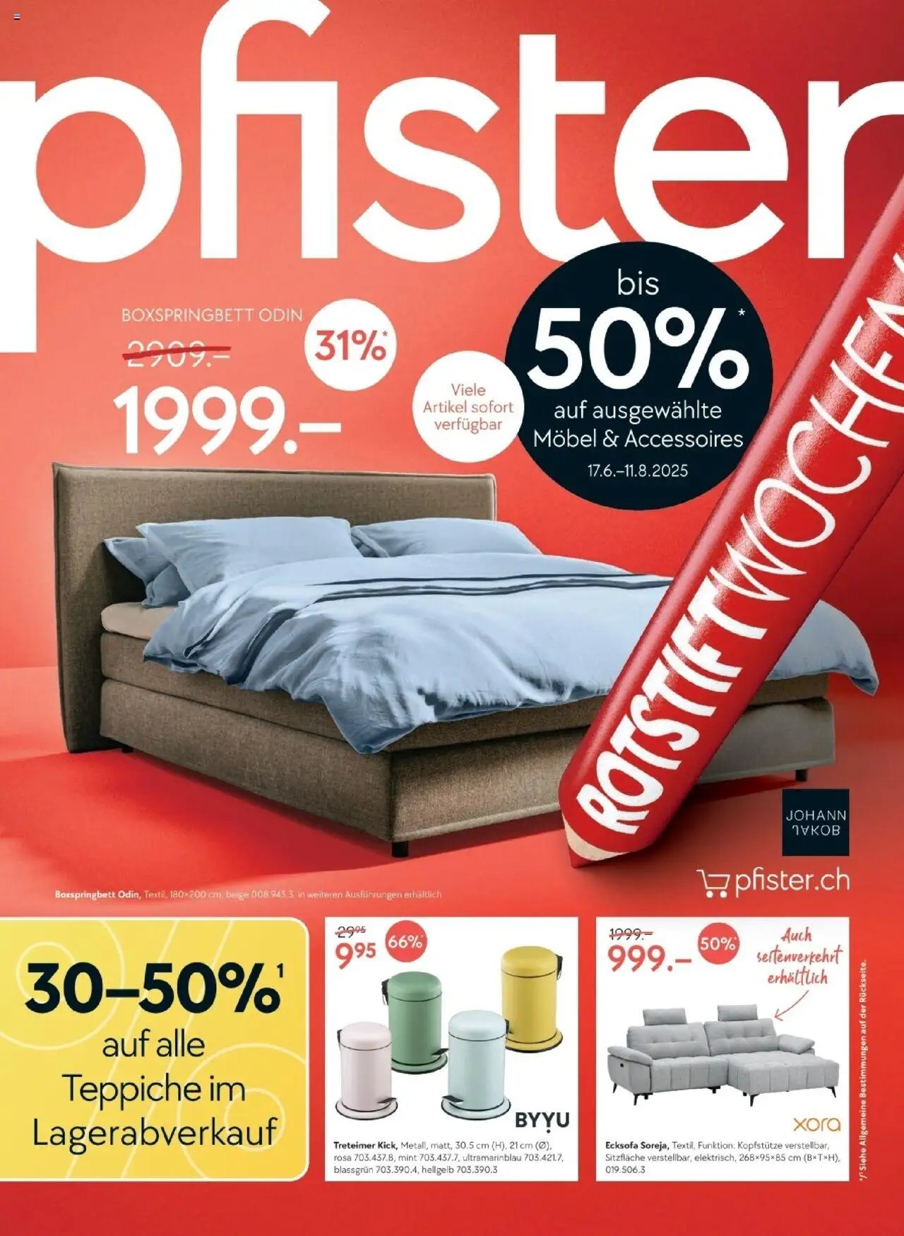 Pfister Prospekt Rotstift 2.5 DE (2025-06-17 - 2025-08-11) | 1