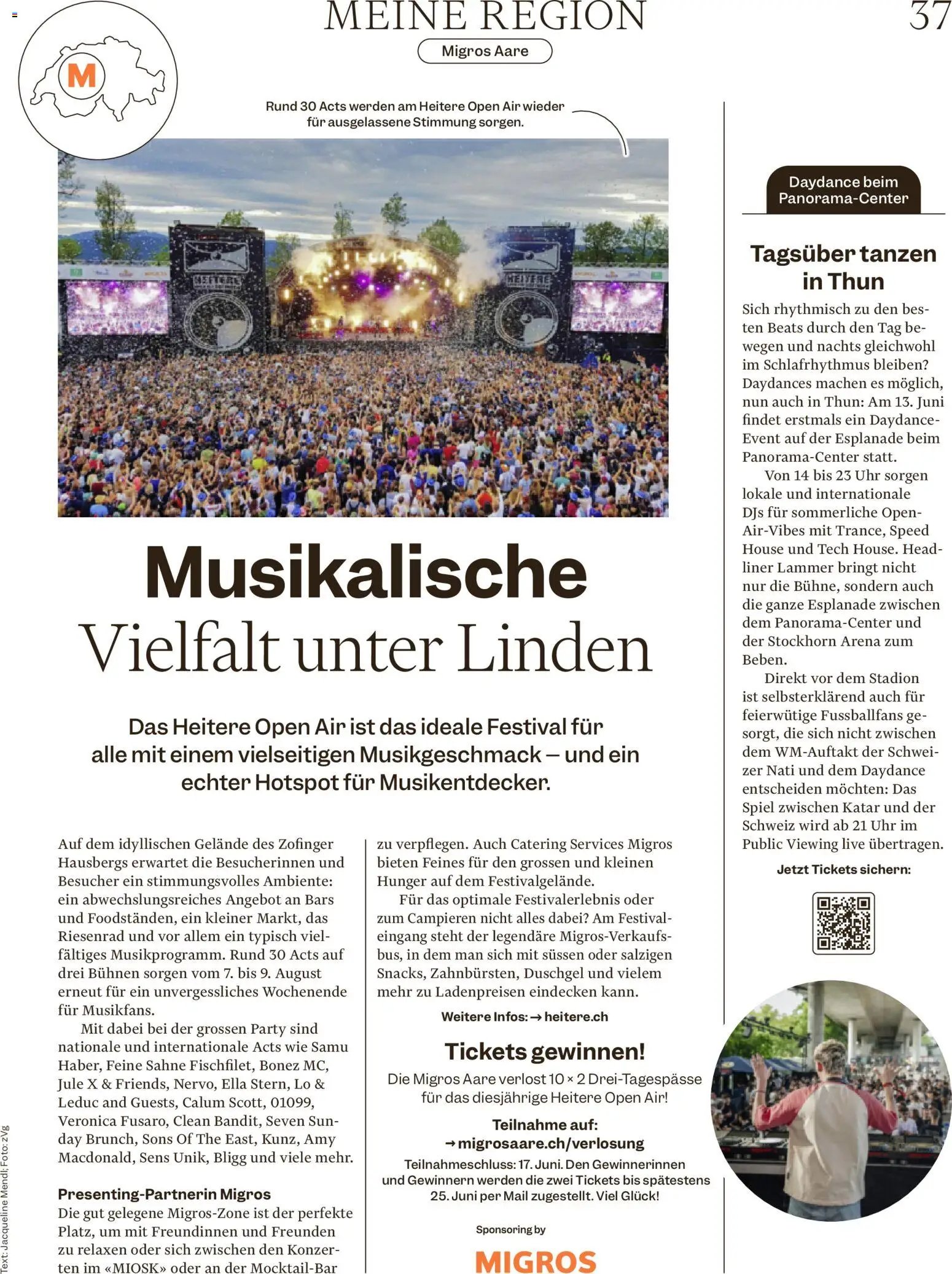 Migros aktionen Magazin