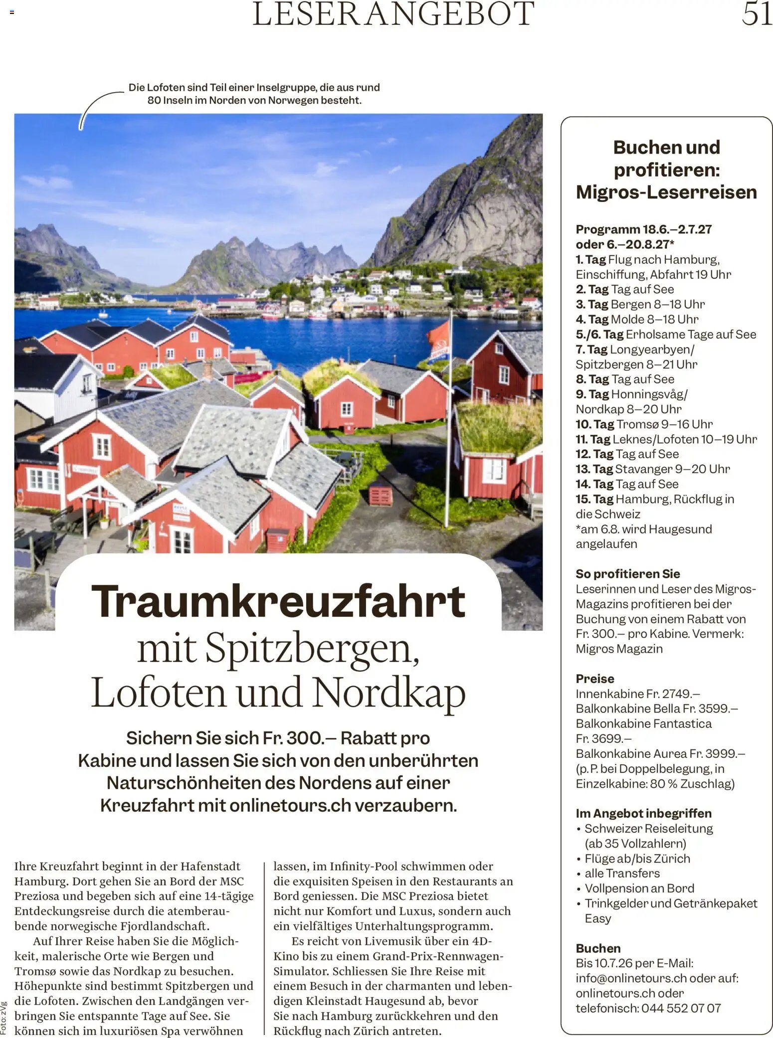 Migros aktionen Magazin