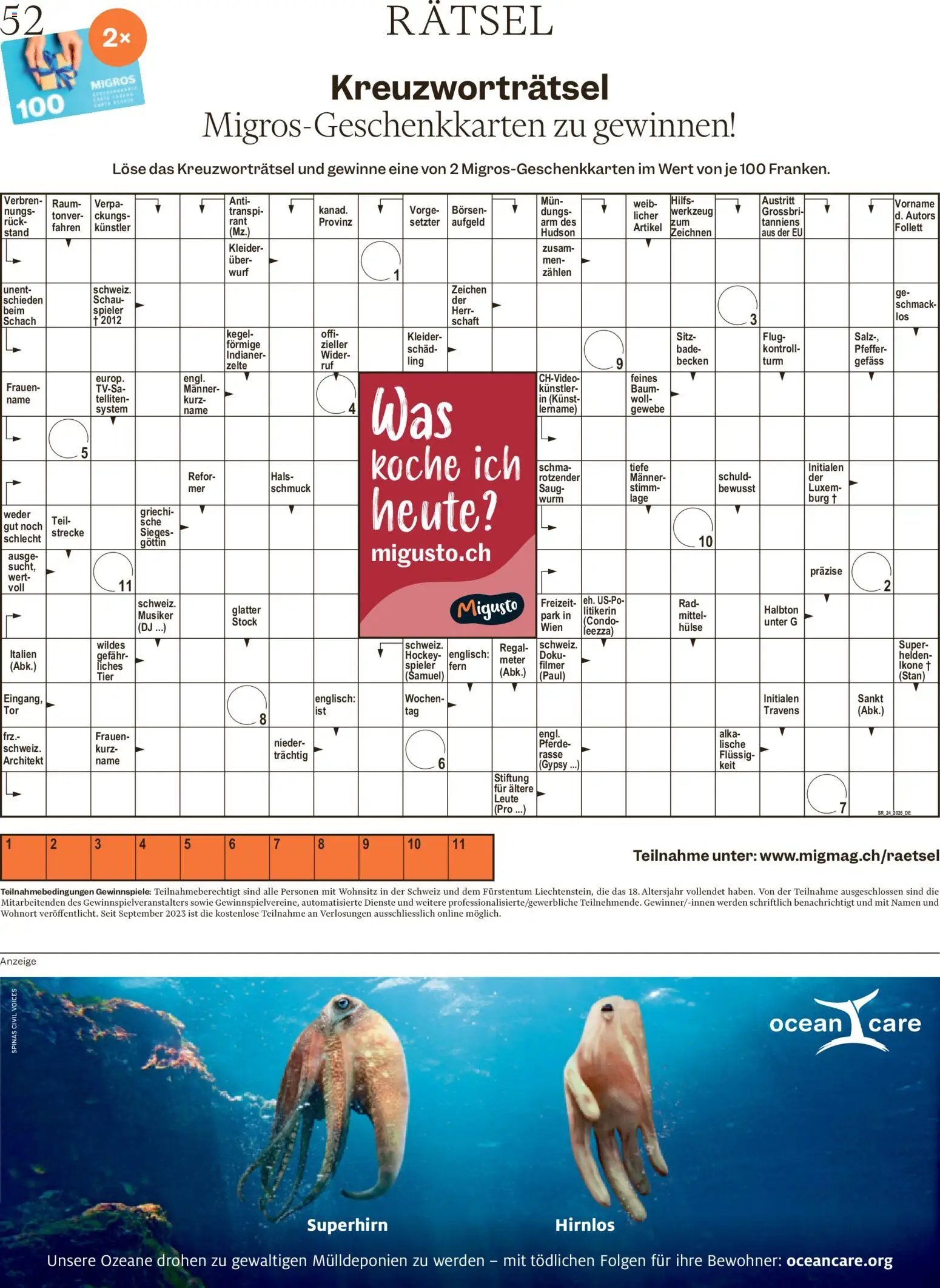 Migros aktionen Magazin